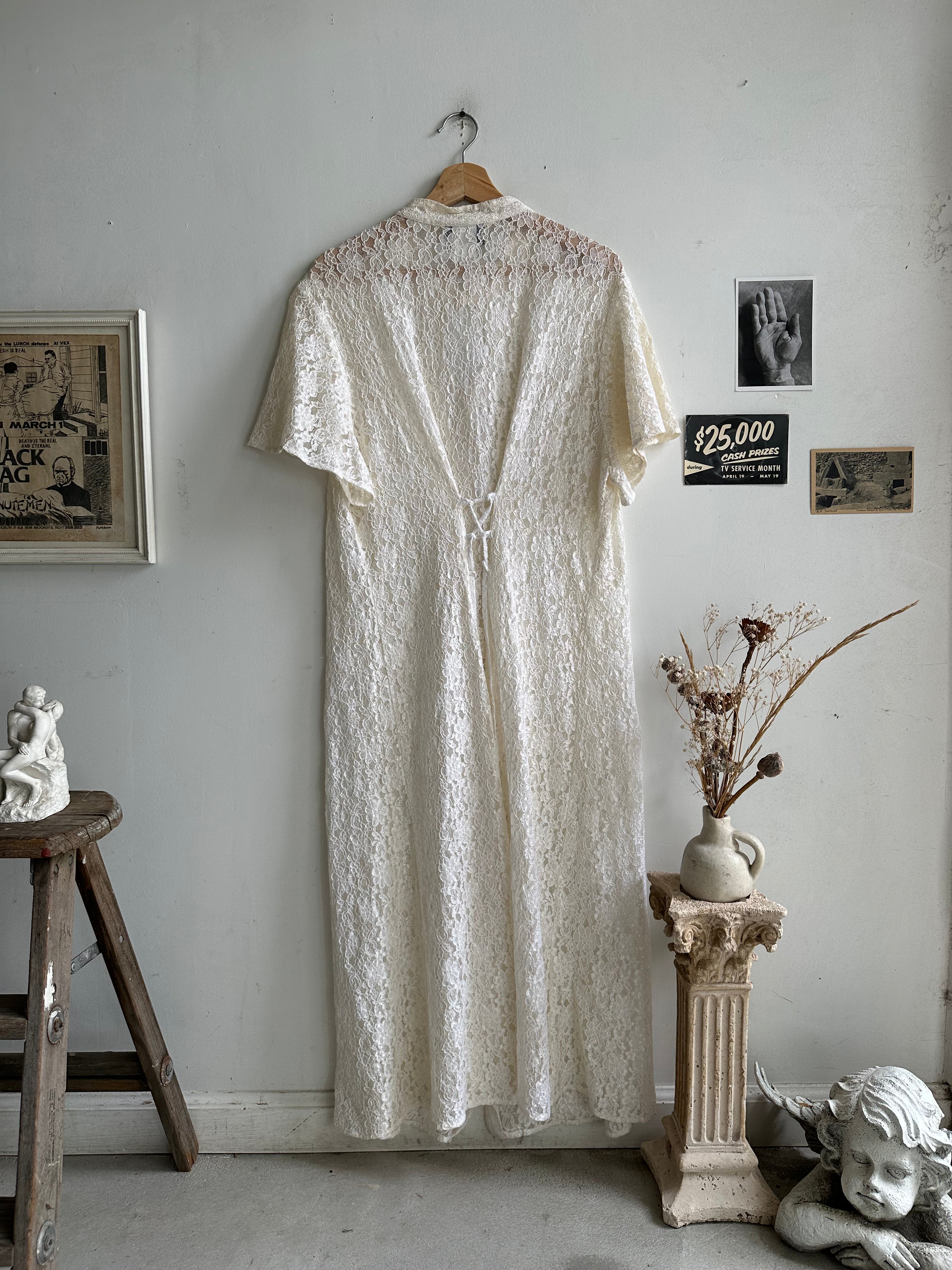 1990s Lace Dress (XL)