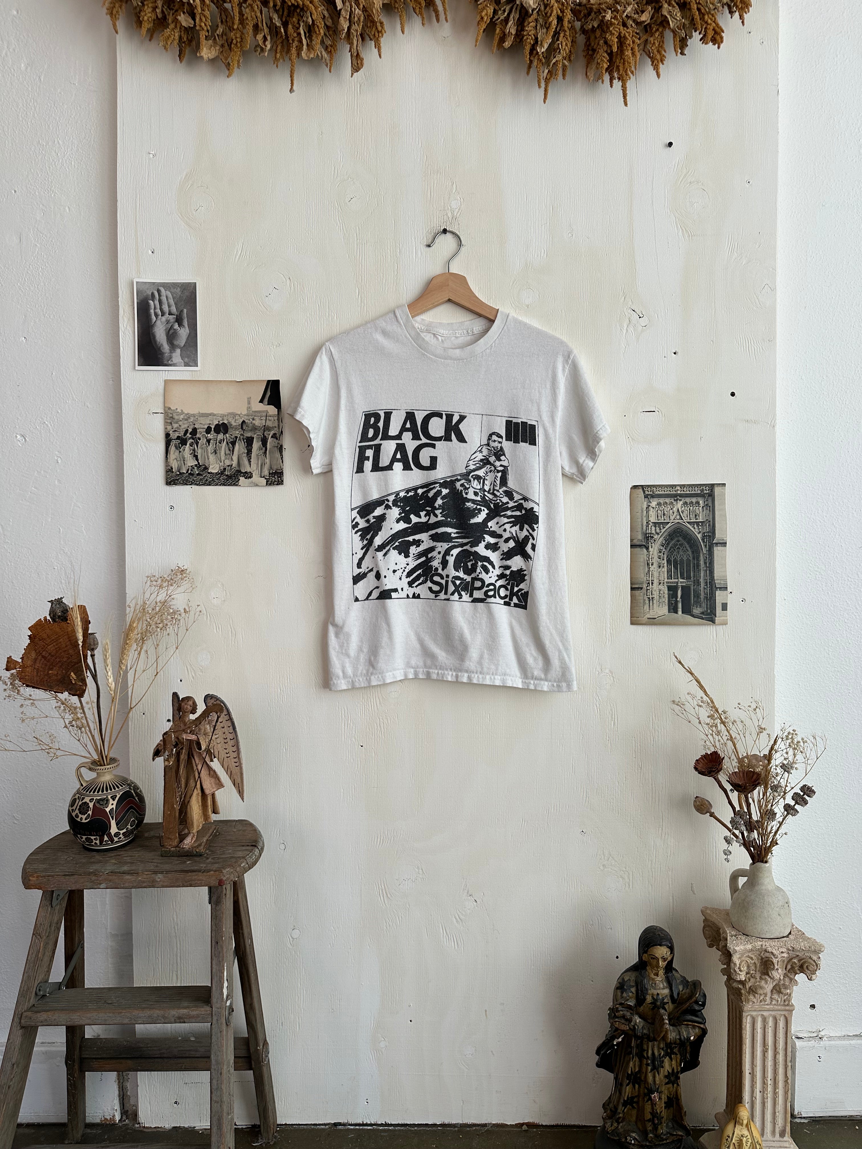 2000s Black Flag Six Pack Bootleg Tee (M)