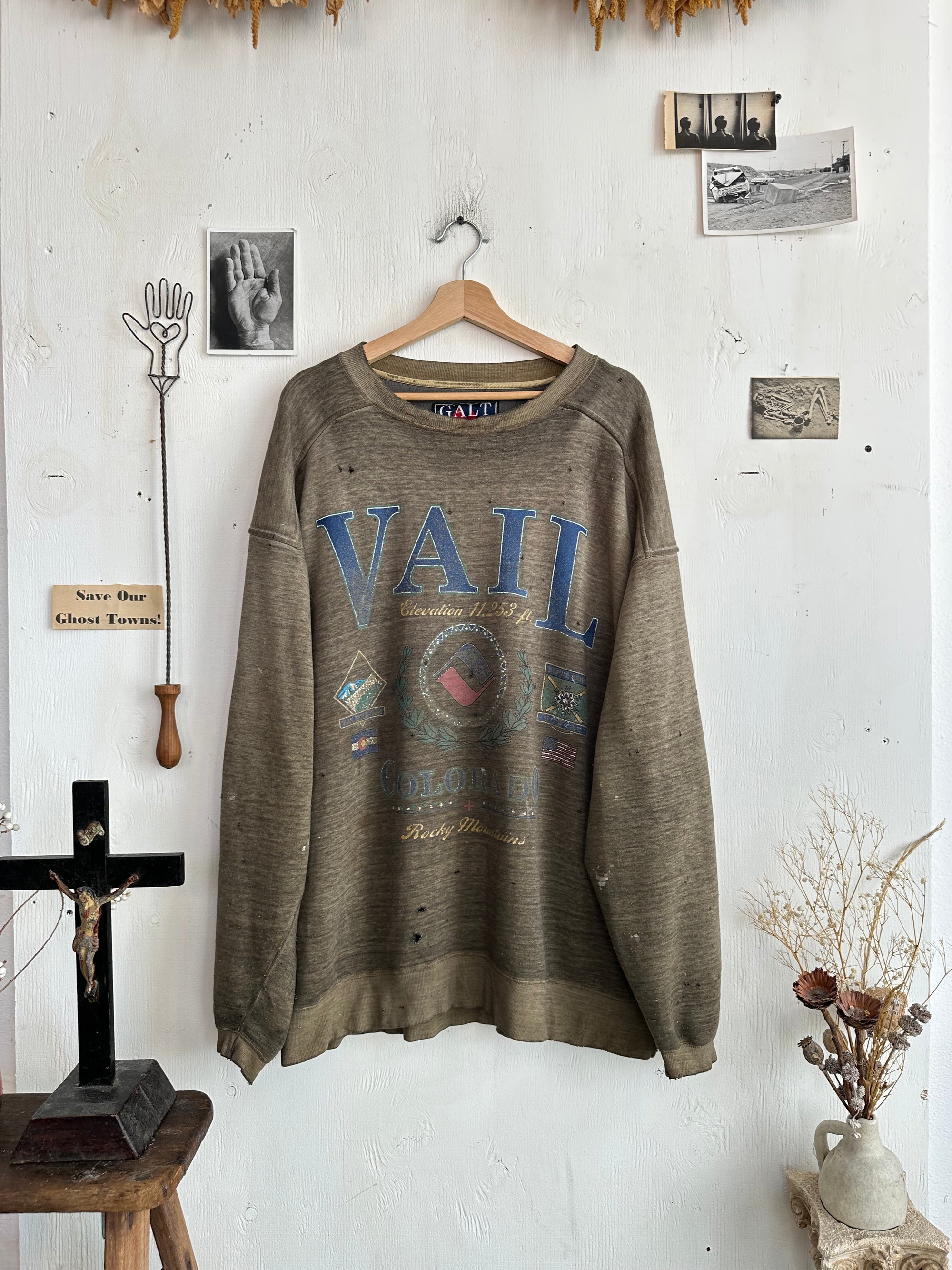 1980s Thrashed Vail Sweatshirt