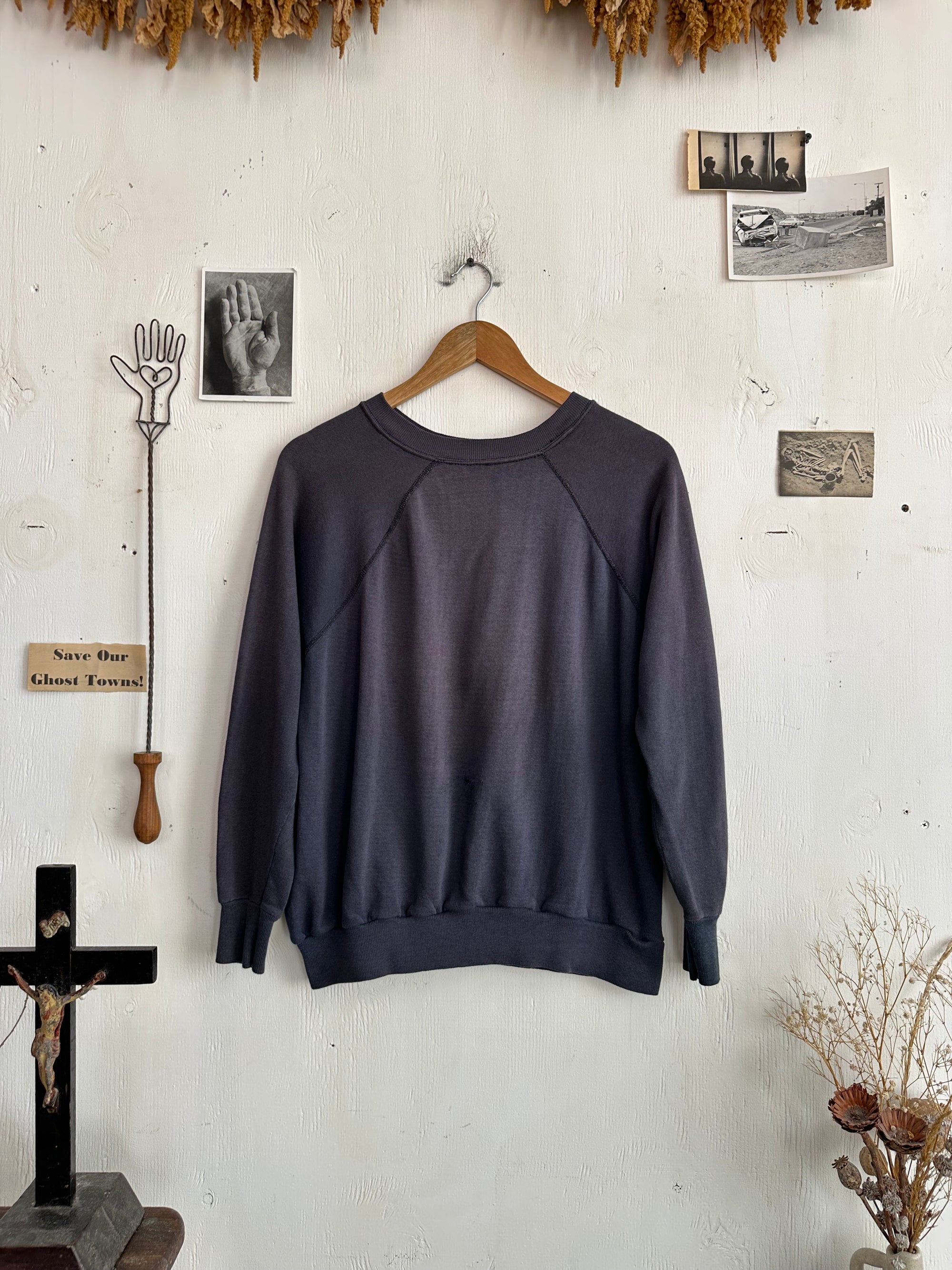 1970s Navy Blue Sweatshirt