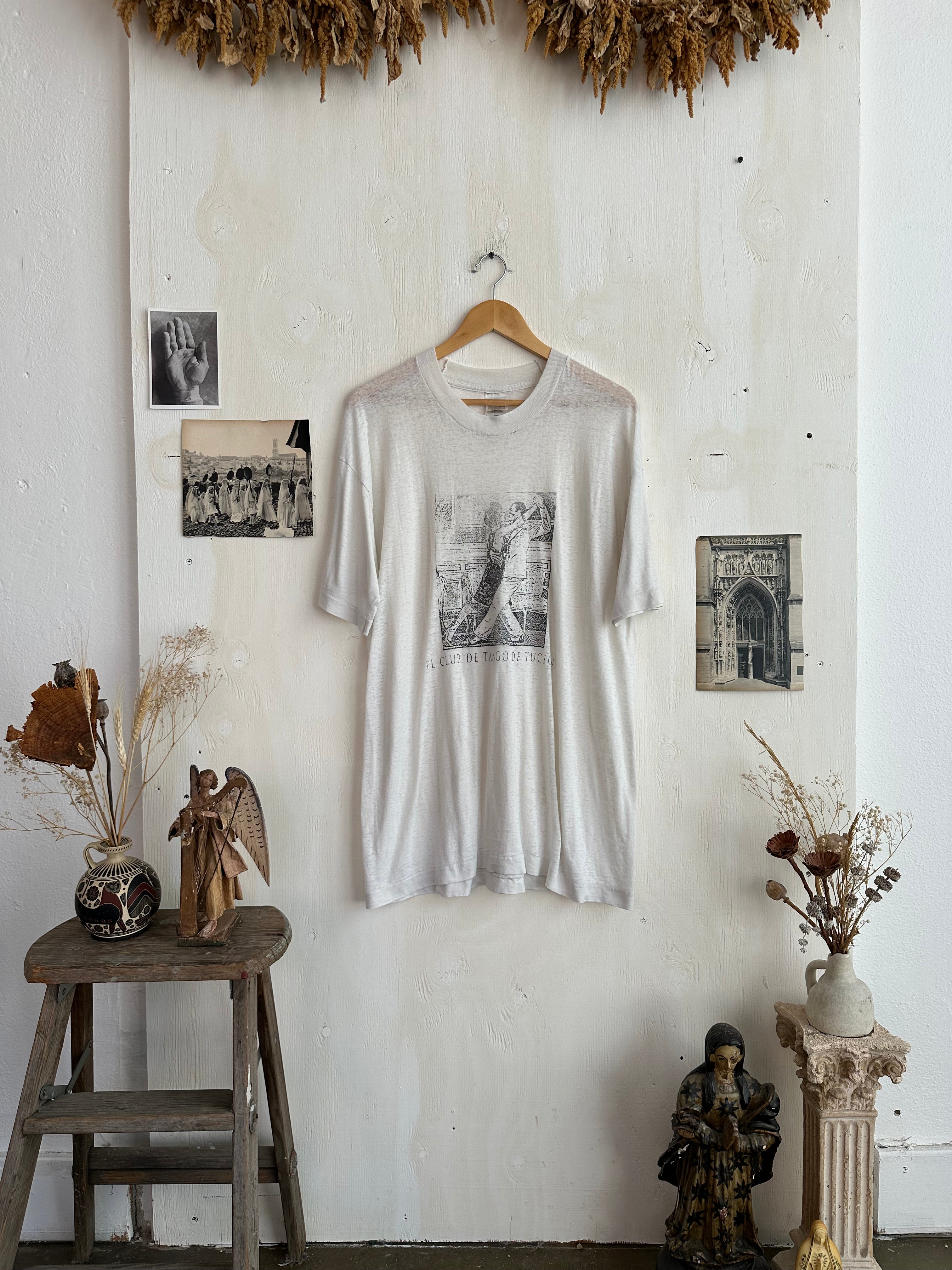 1980s Paper Thin Tango Dancing T-Shirt (XL/XXL)