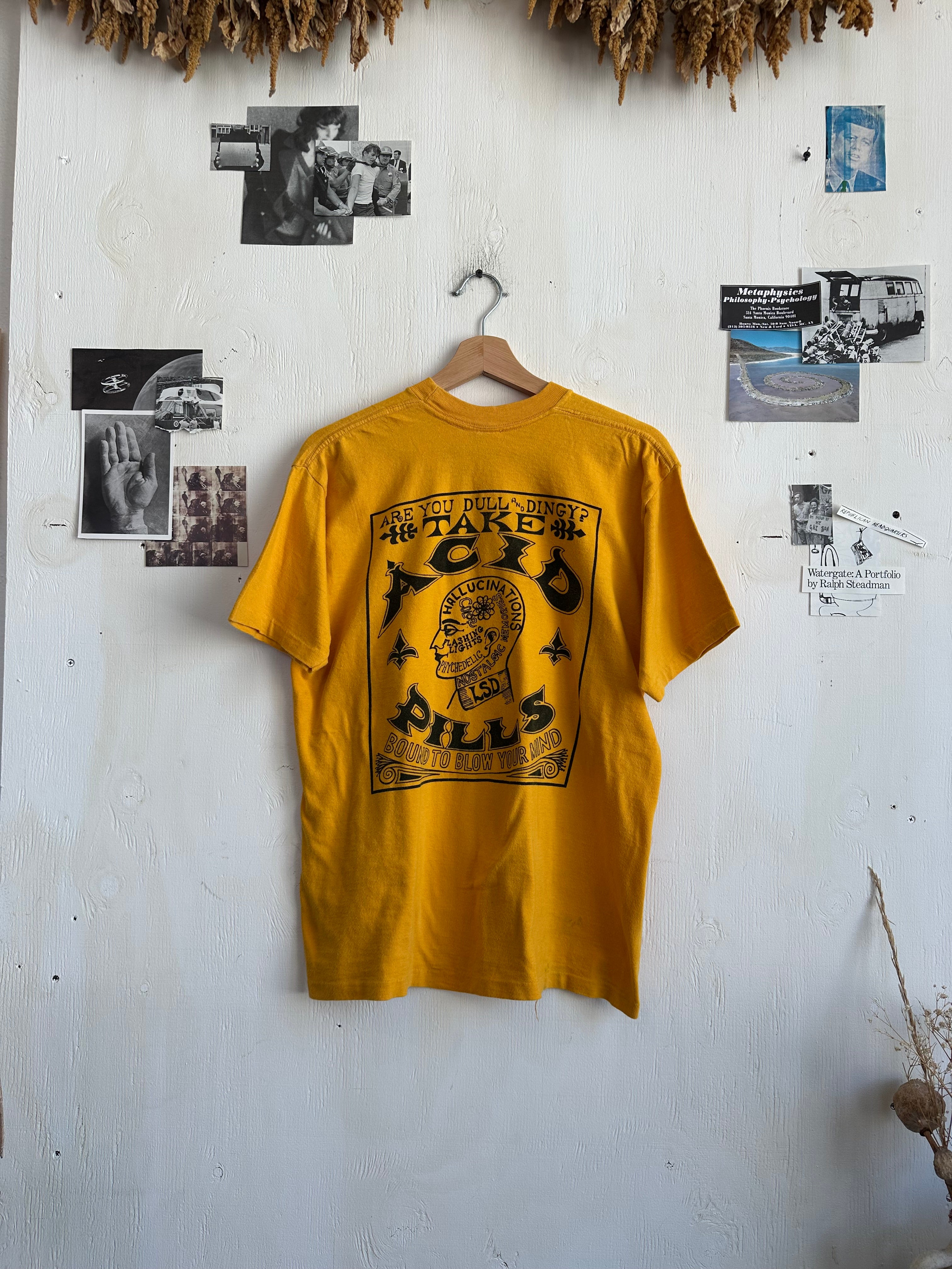 1980s Take Acid Pocket Tee (M/L)