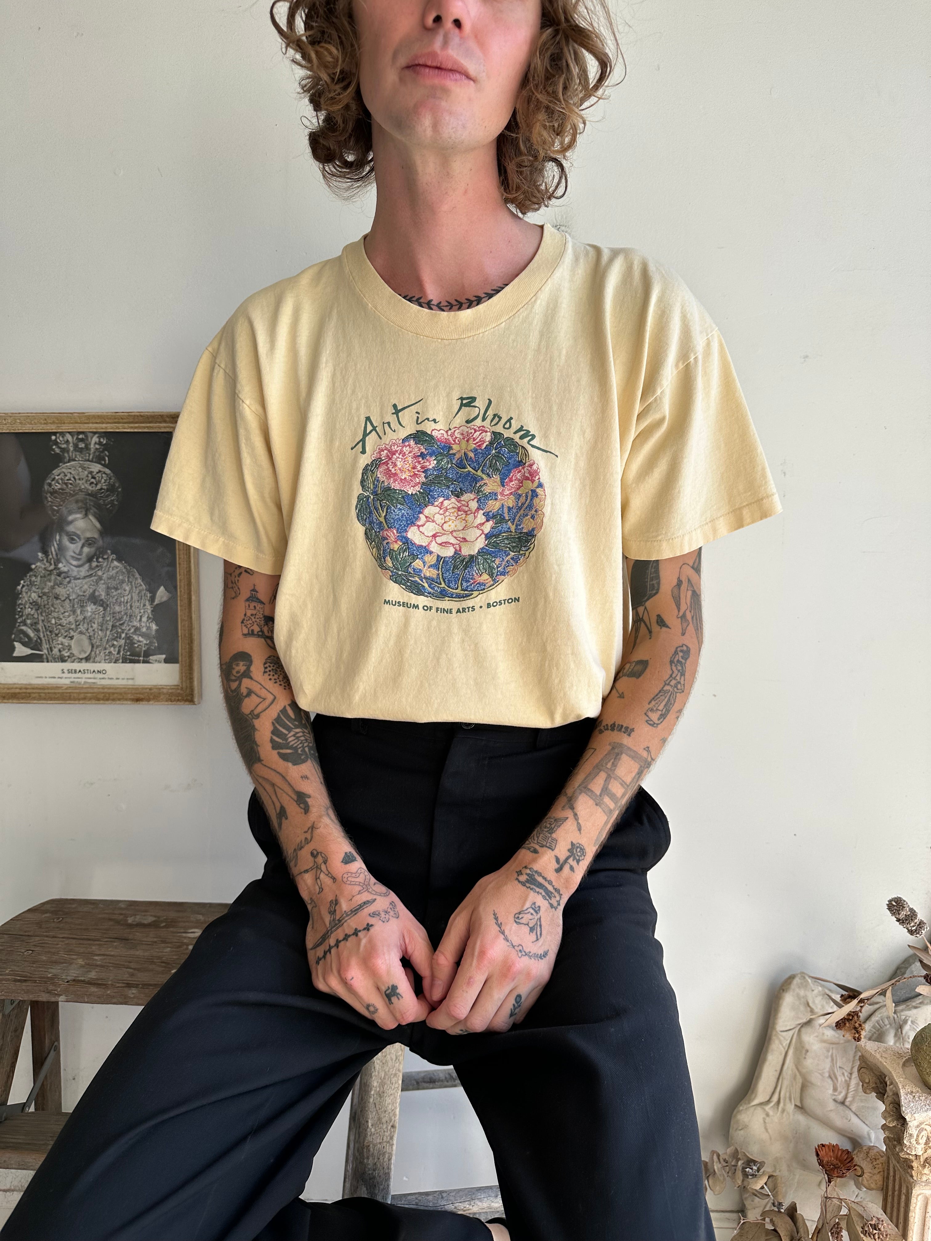 1980s Art in Bloom T-Shirt (Boxy L)