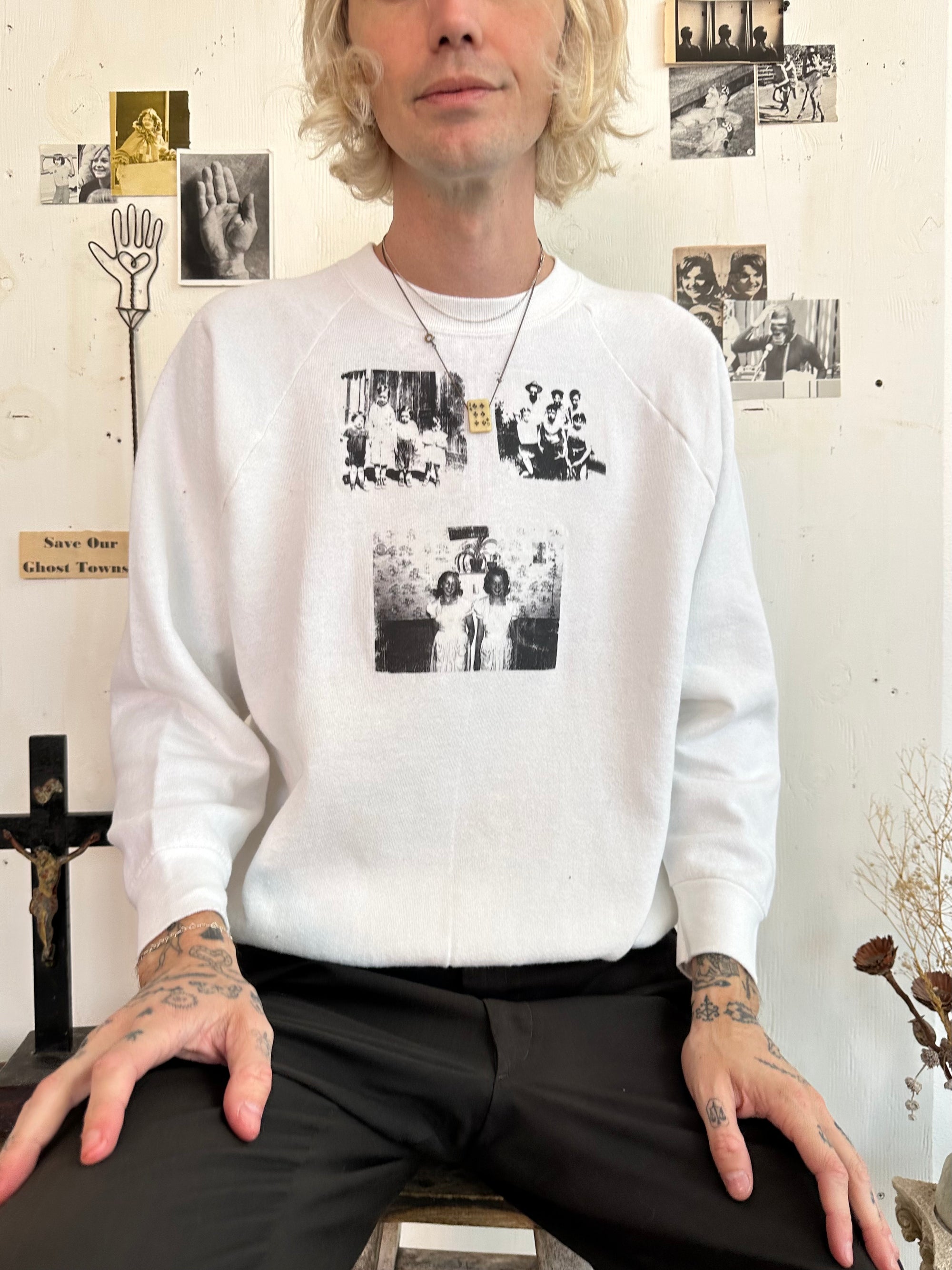 1990s Family Photo Sweatshirt