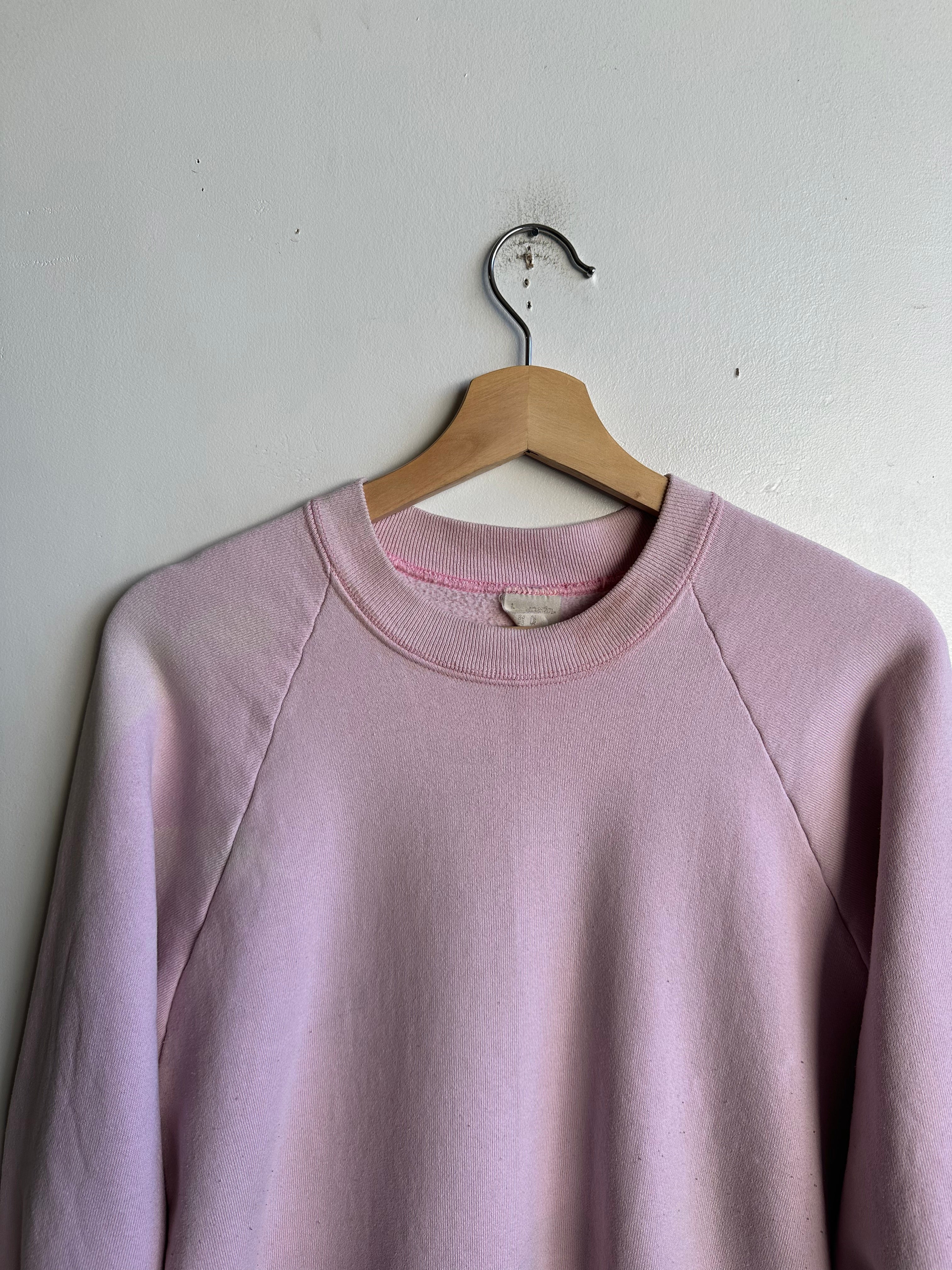 1990s Faded Pink Sweatshirt (M/L)