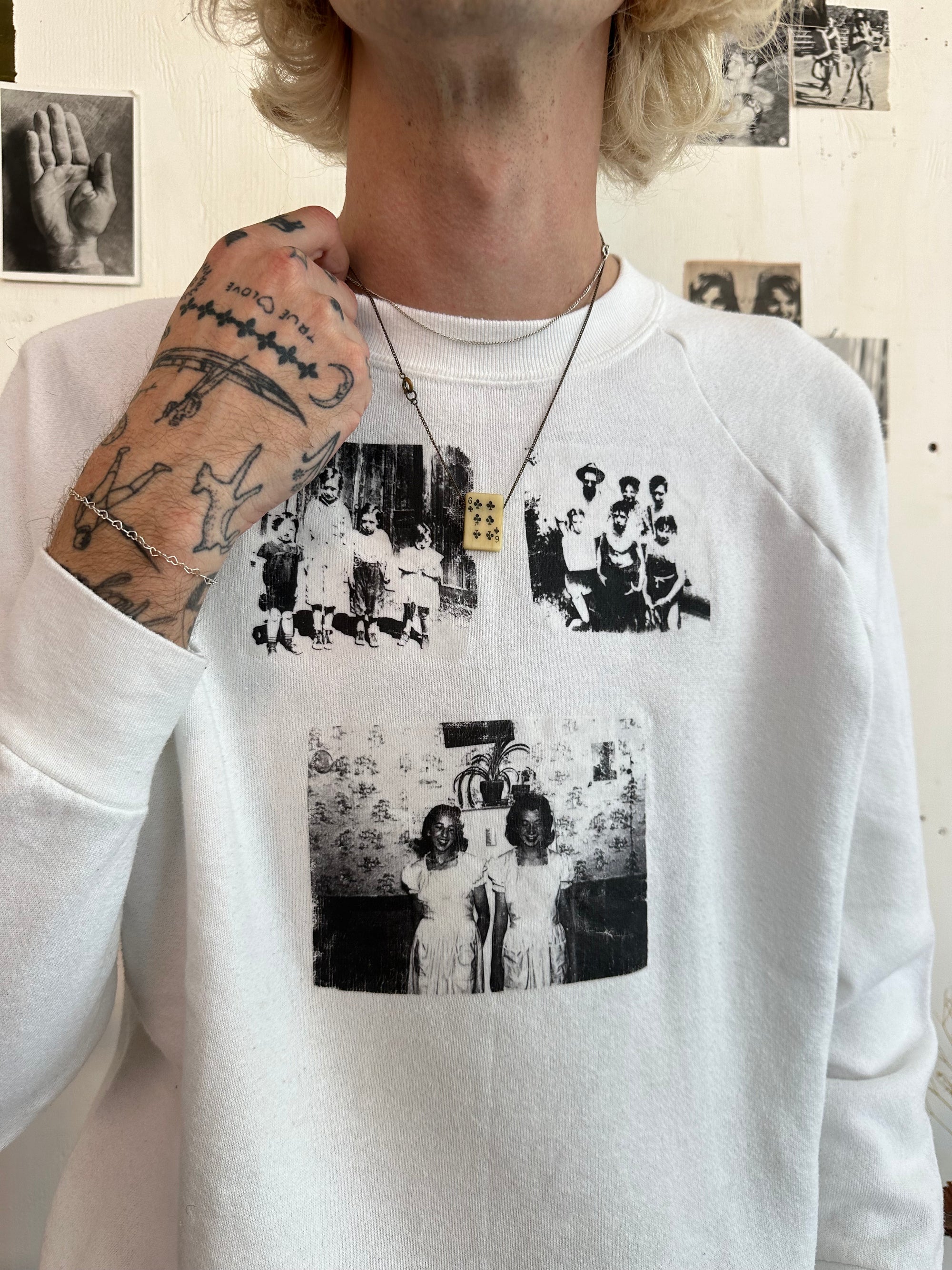 1990s Family Photo Sweatshirt