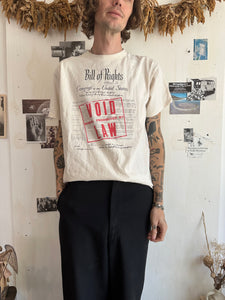 1990s VOID Bill Of Rights T-Shirt (M/L)
