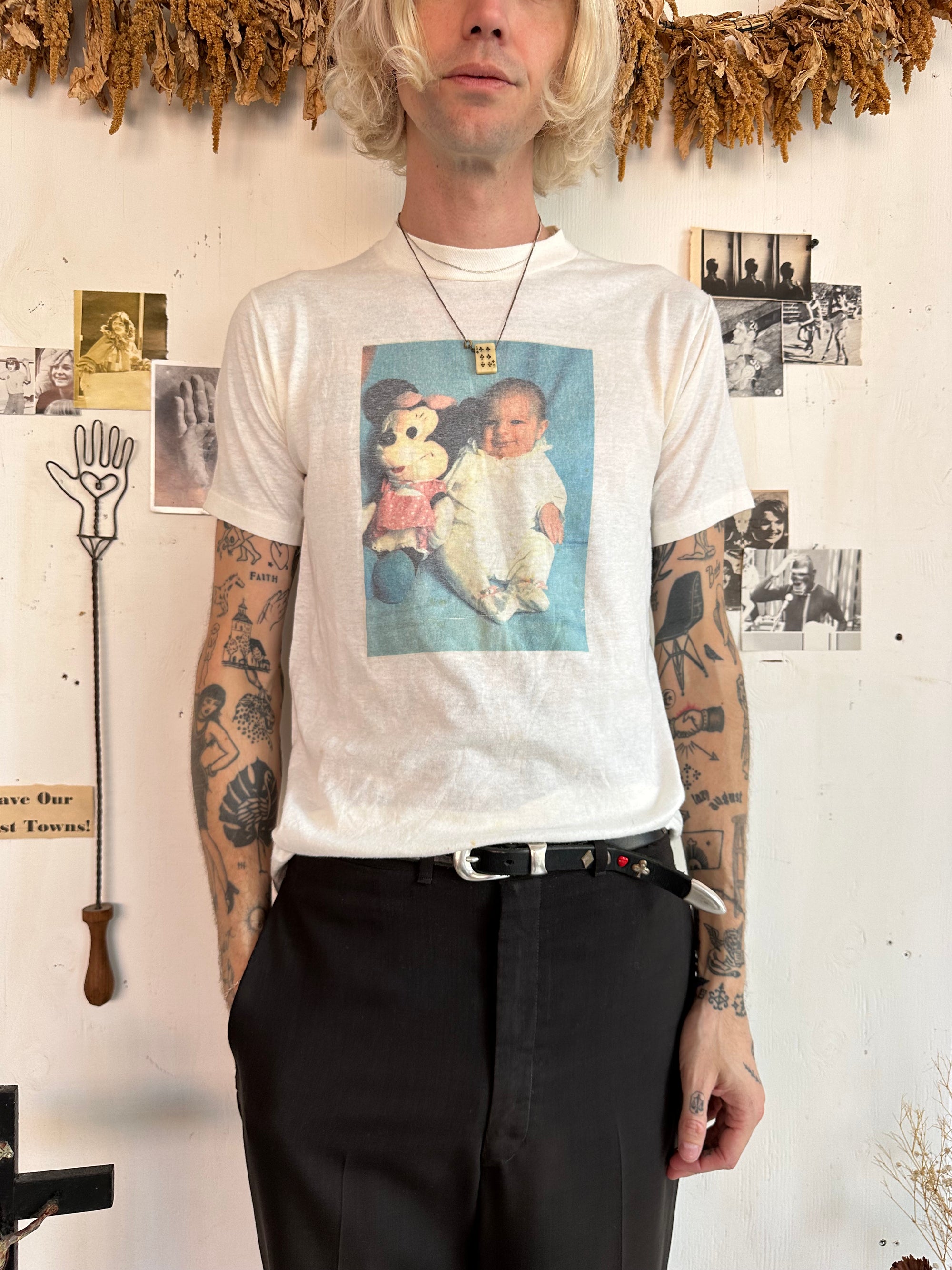 1980s Well Worn Baby and Minnie Tee