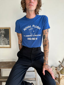 1980s Royal Flush Plumbing T-Shirt (S/M)