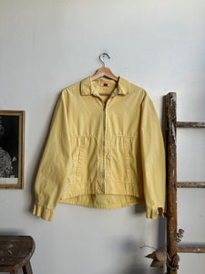 1950s Faded Yellow Work Jacket (S/M)