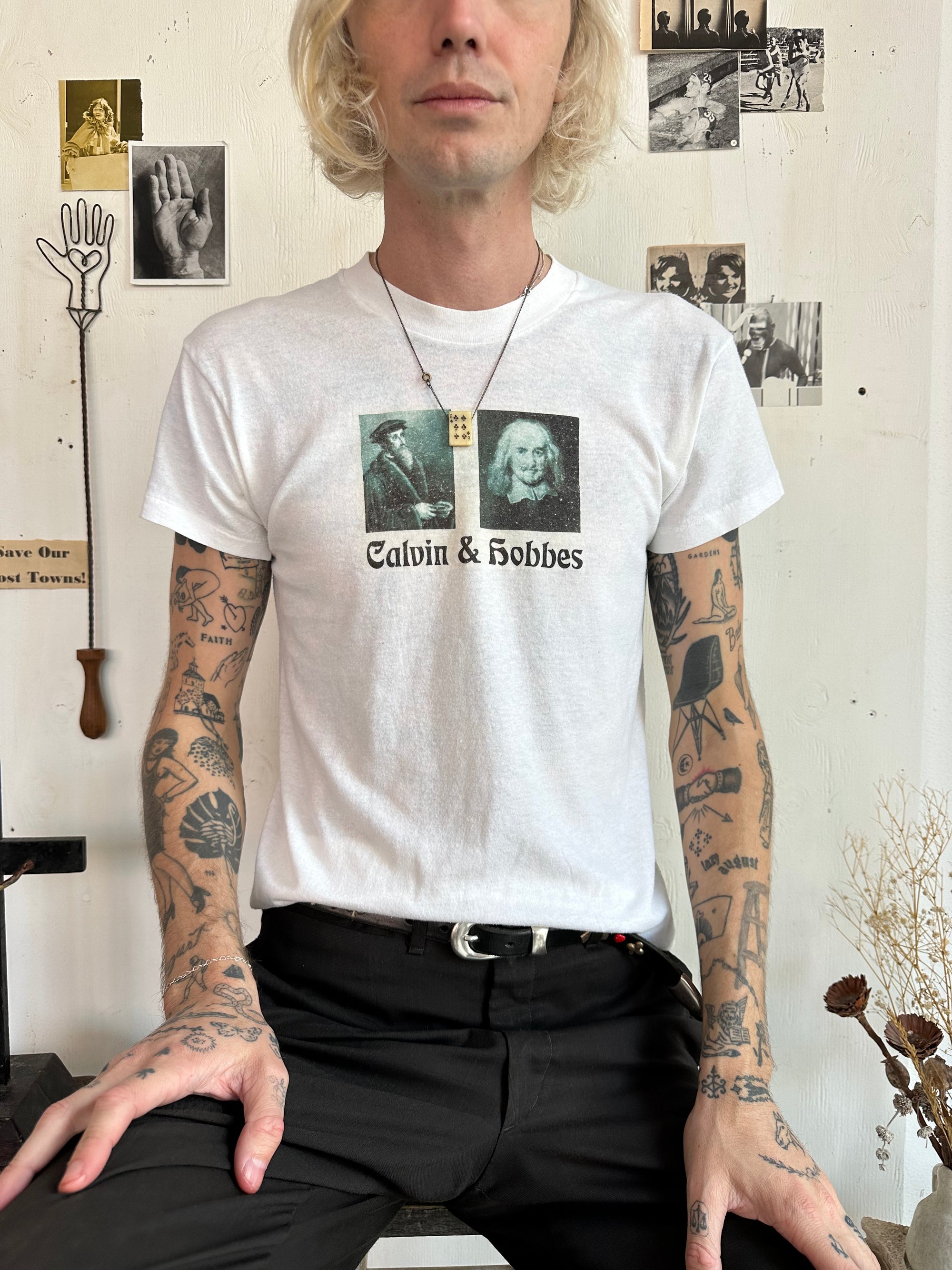 1980s Calvin and Hobbes Tee