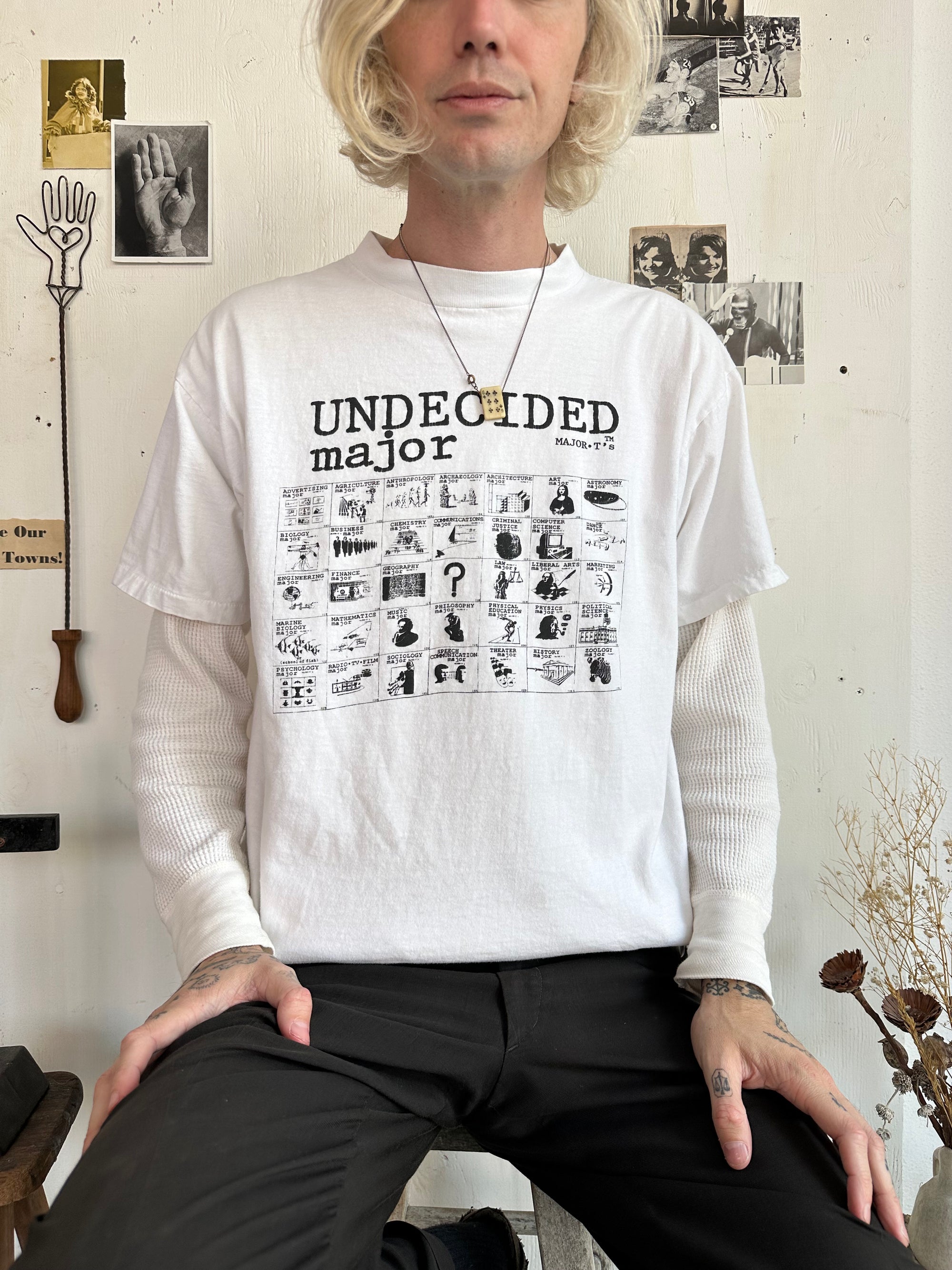1990s Undecided Major Tee
