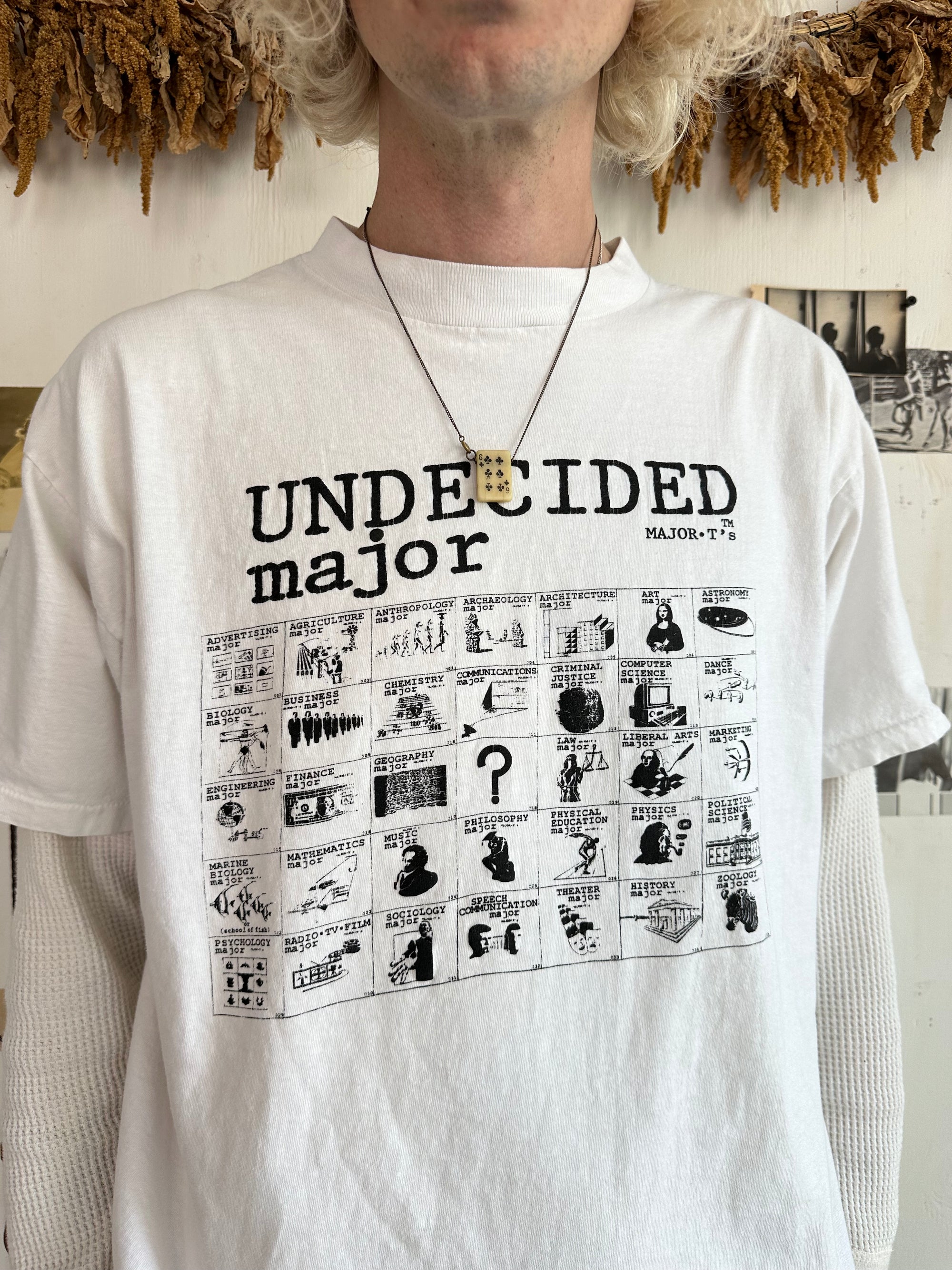 1990s Undecided Major Tee