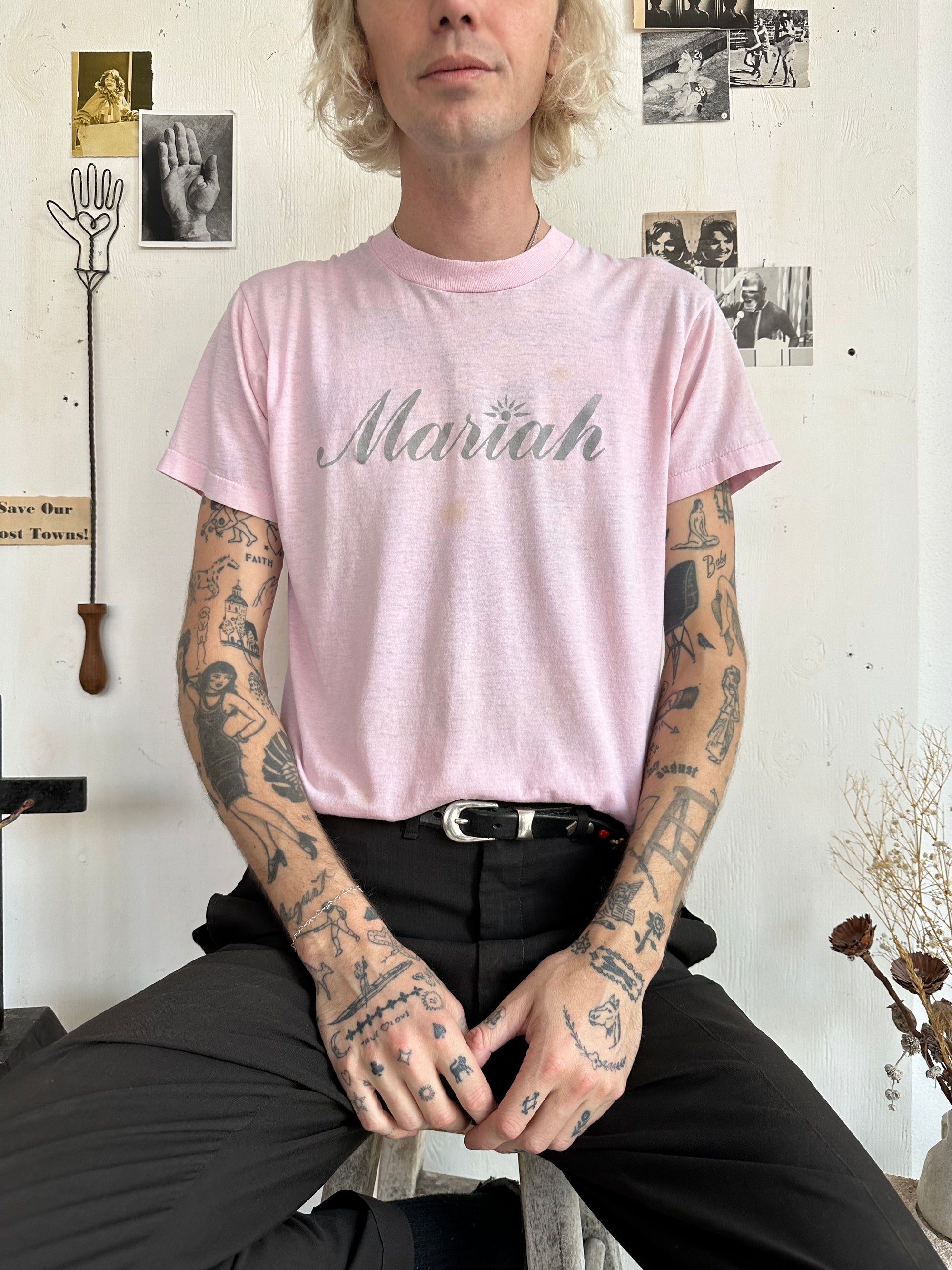 1980s Paper Thin Mariah Tee
