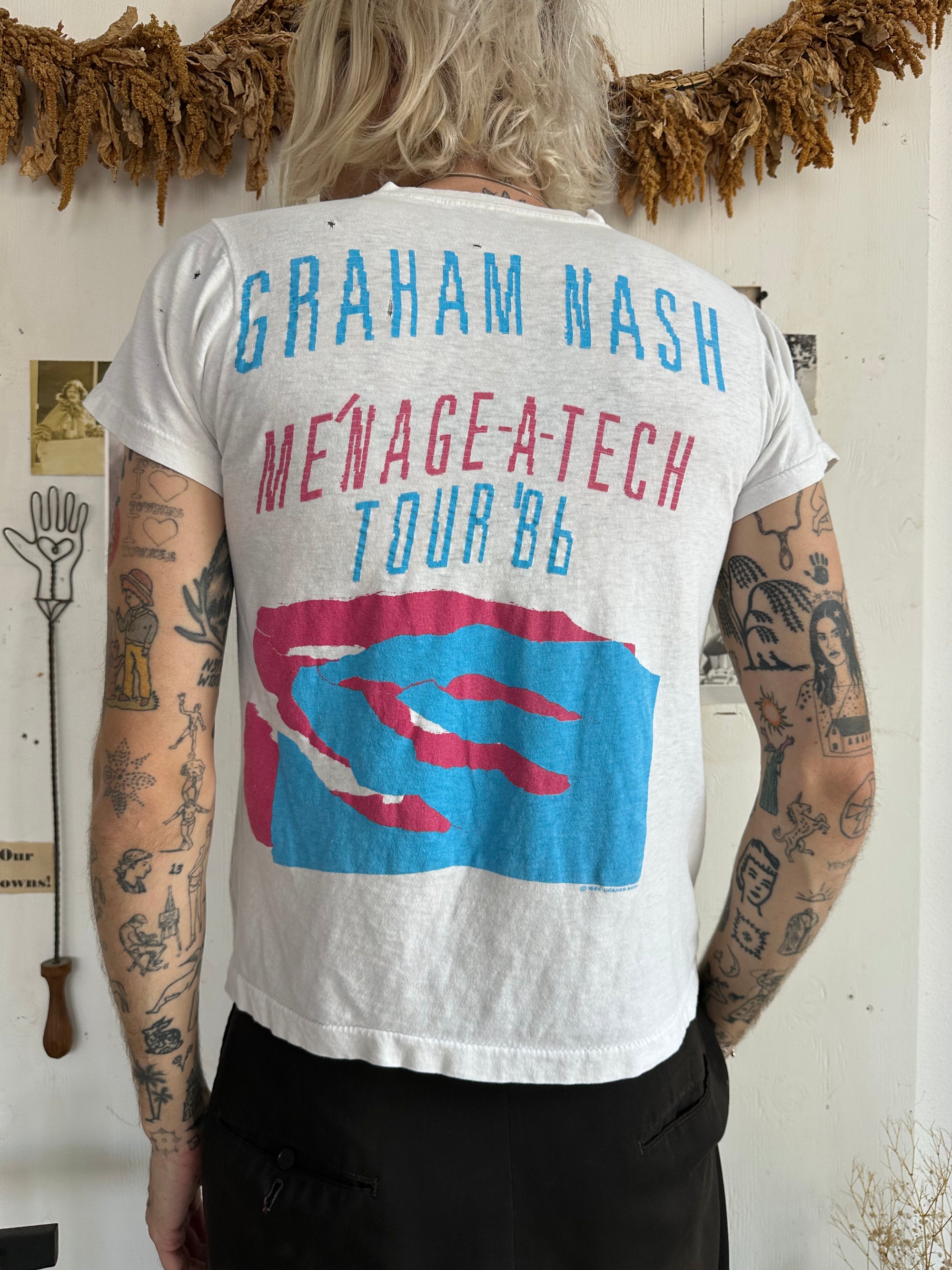 1986 Graham Nash Tee