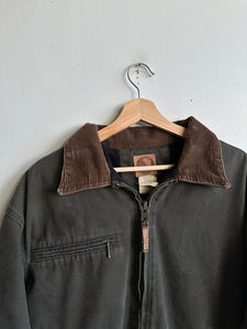 2000s Bernet Fleece-Lined Work Jacket (XL)