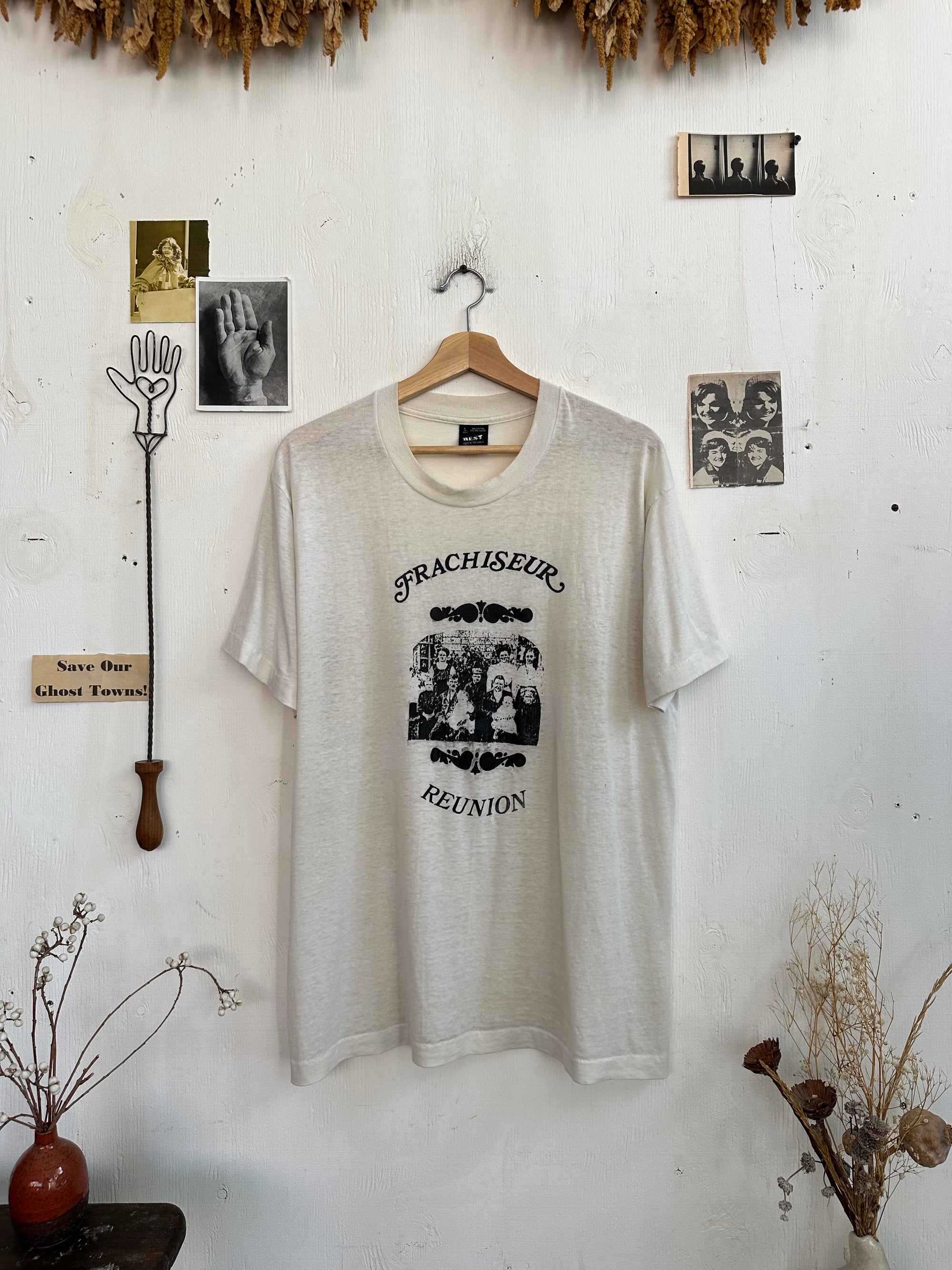 1980s Paper Thin Family Photo T-Shirt