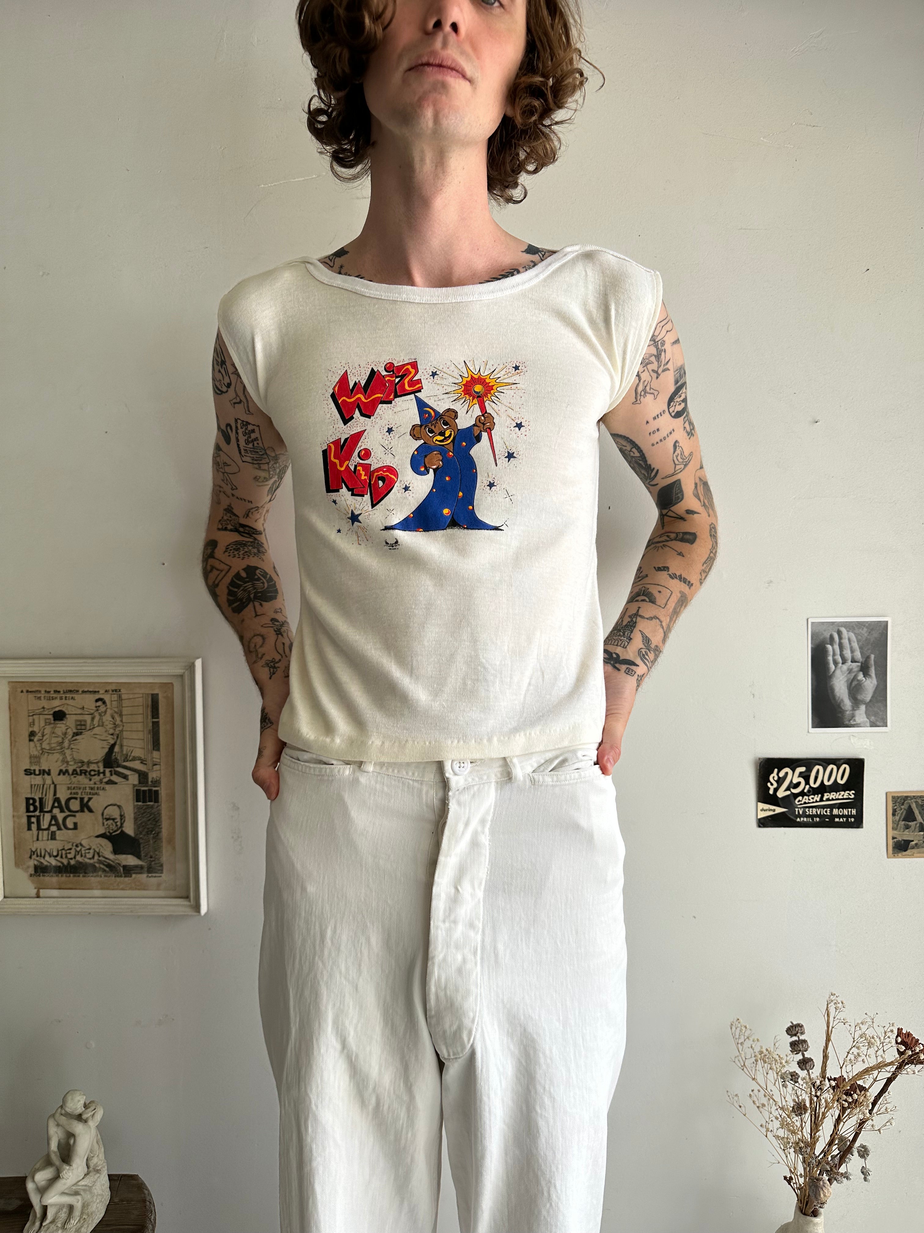 1980s Wiz Kid Cap Sleeve Tee (S)