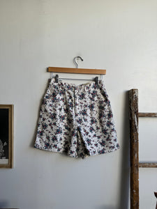 1990s Flower Print Shorts (29)