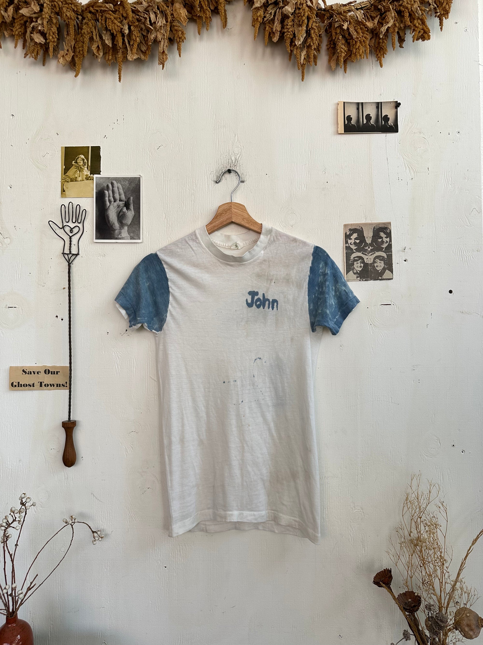 1970s Hand Drawn John Tee