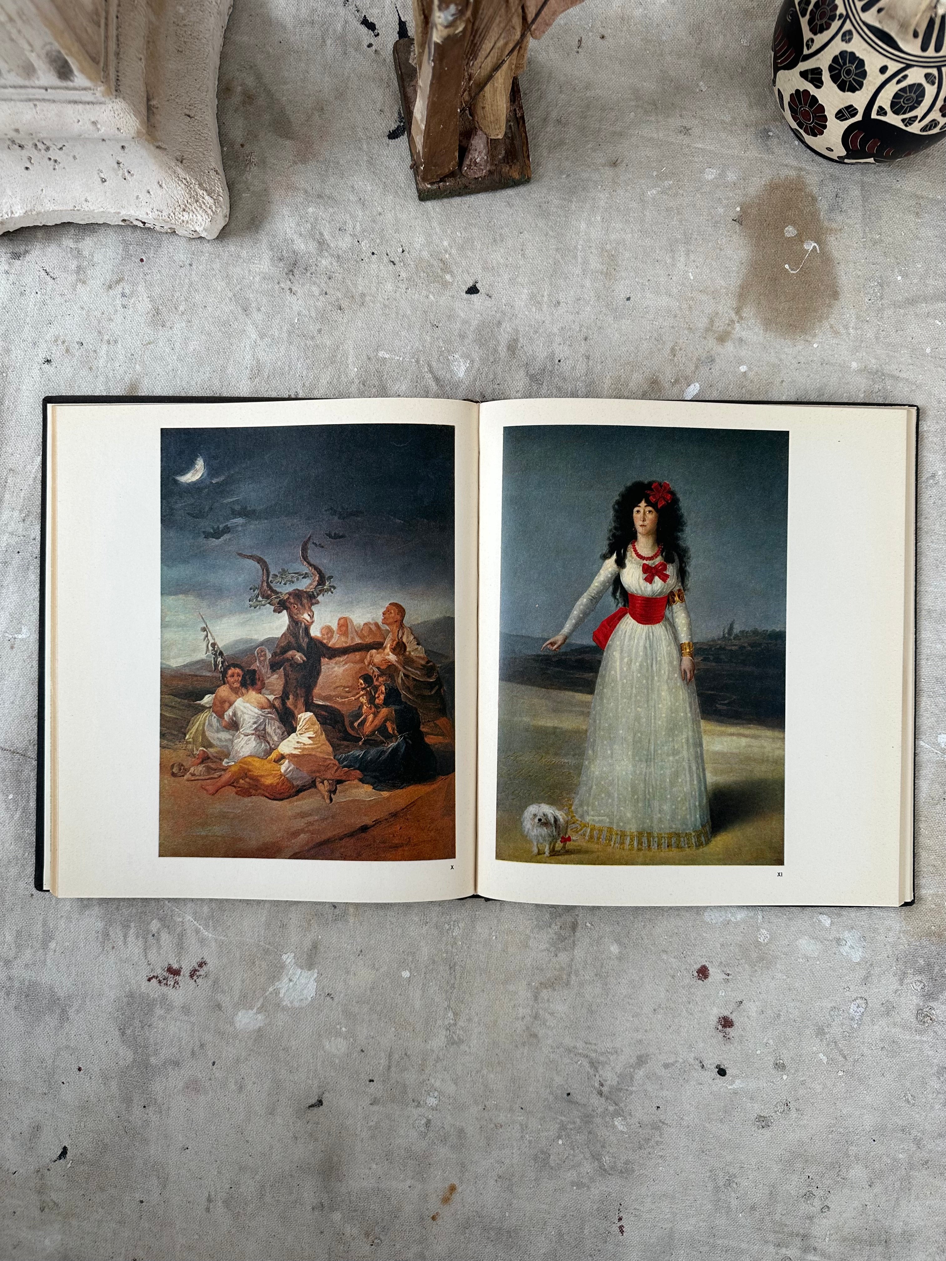 1964 Francisco Goya Book