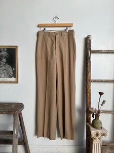 1950s Tan Trousers (29 x 32)