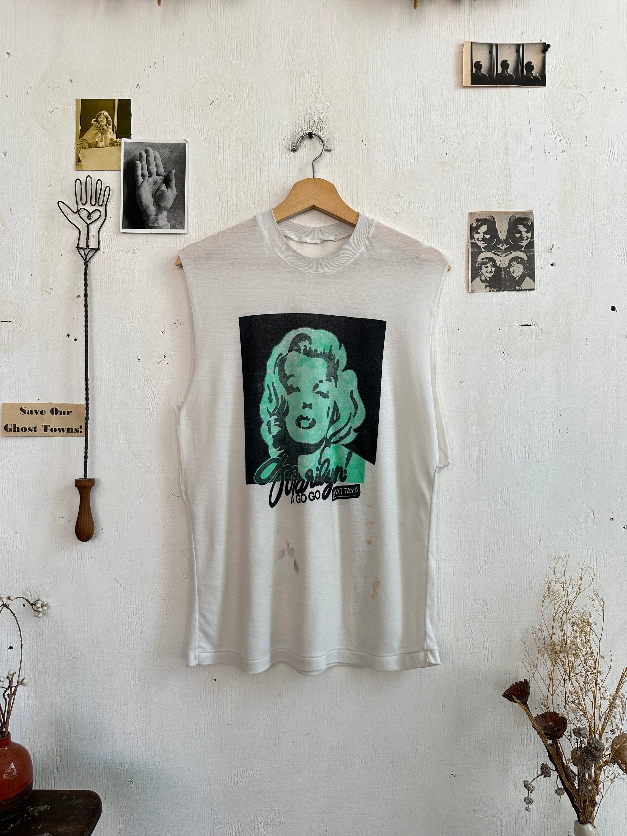 1980s Paper Thin Marilyn A Go Go Muscle Tee