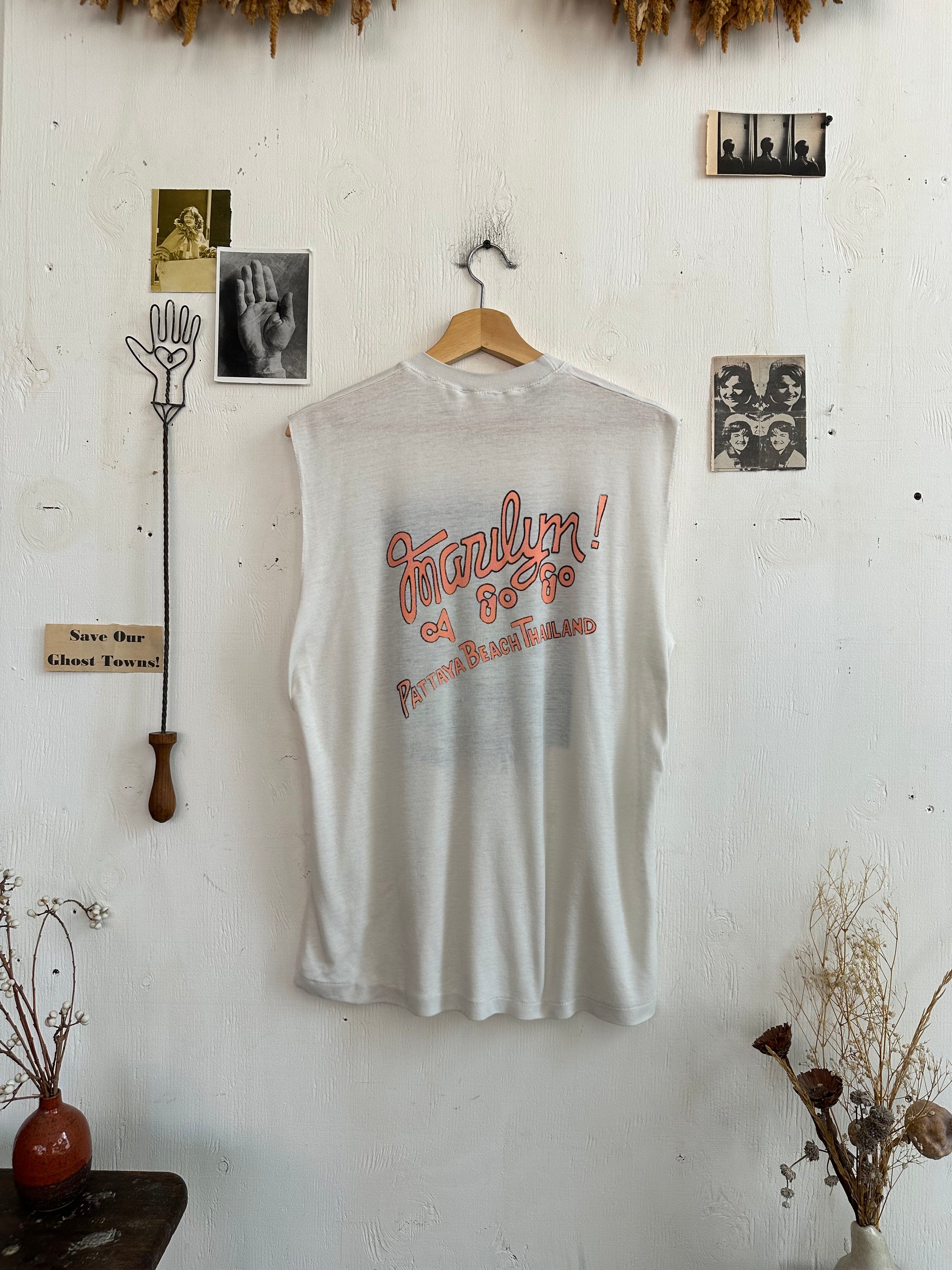 1980s Paper Thin Marilyn A Go Go Muscle Tee