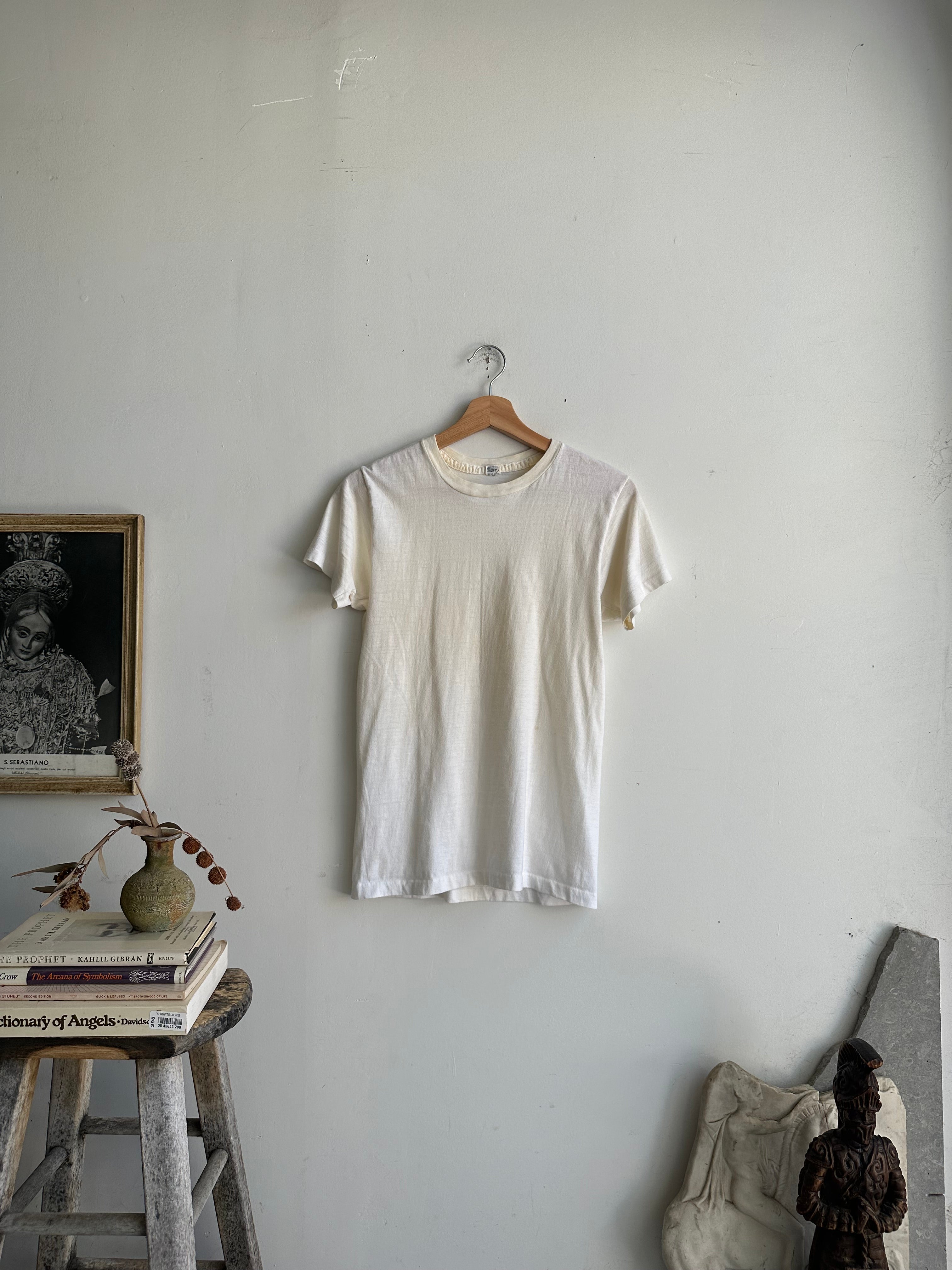 1970s Carter's Blank Tee (S/M)