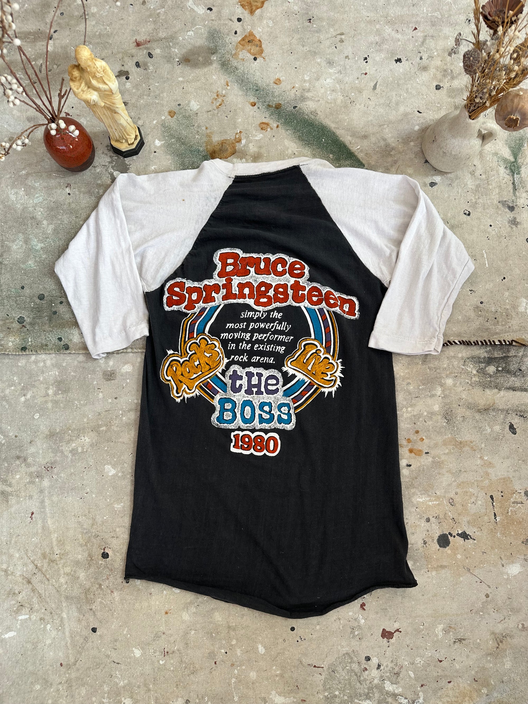 1980 Bruce Springsteen Baseball Tee