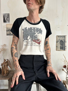1990s Down and Out Raglan T-Shirt (M)