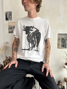 2001 Well-Worn Picasso Bull T-Shirt (L/XL)