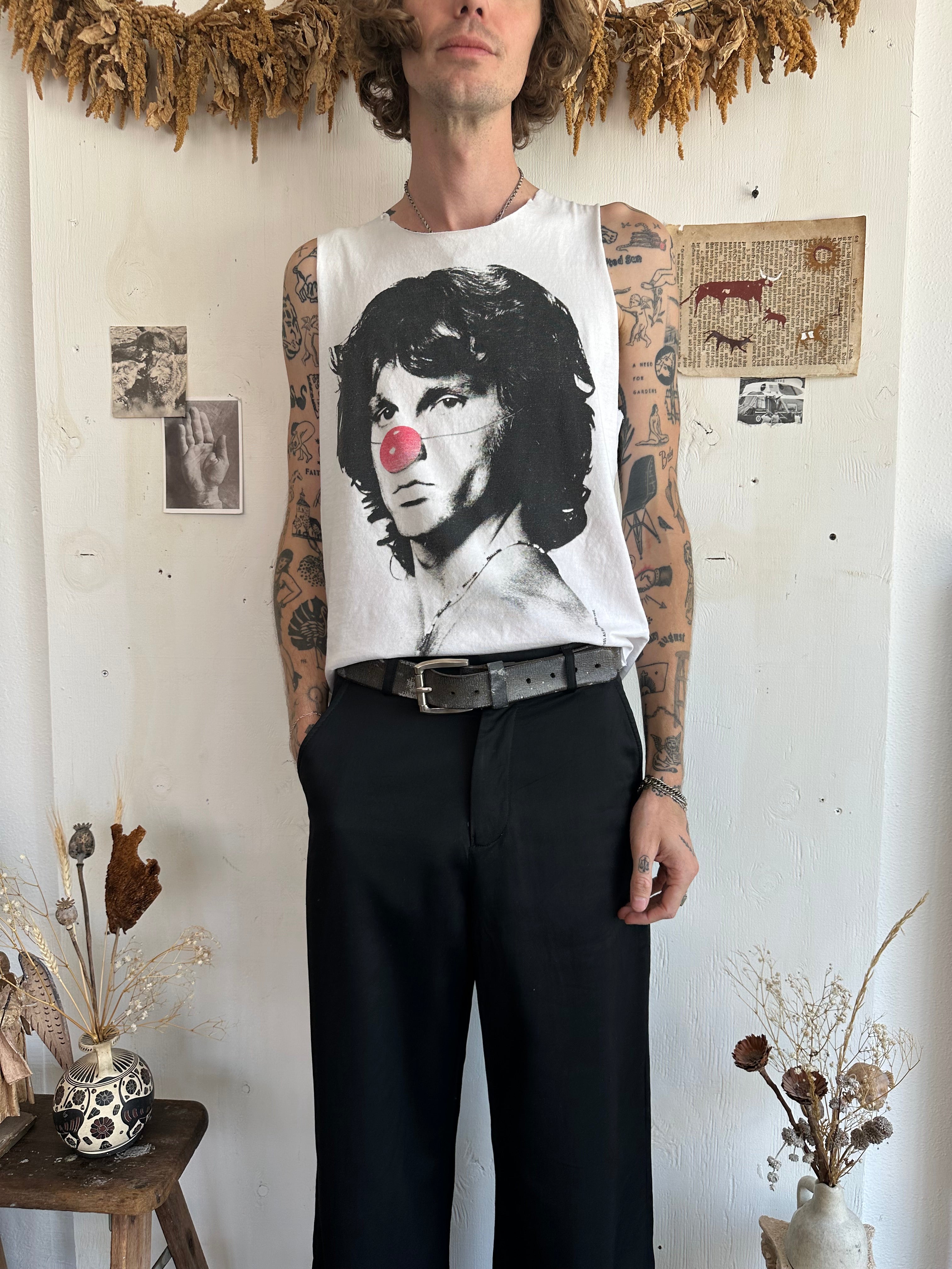 1990s/2000s Chopped Euro Jim Morrison Muscle Tee (M)