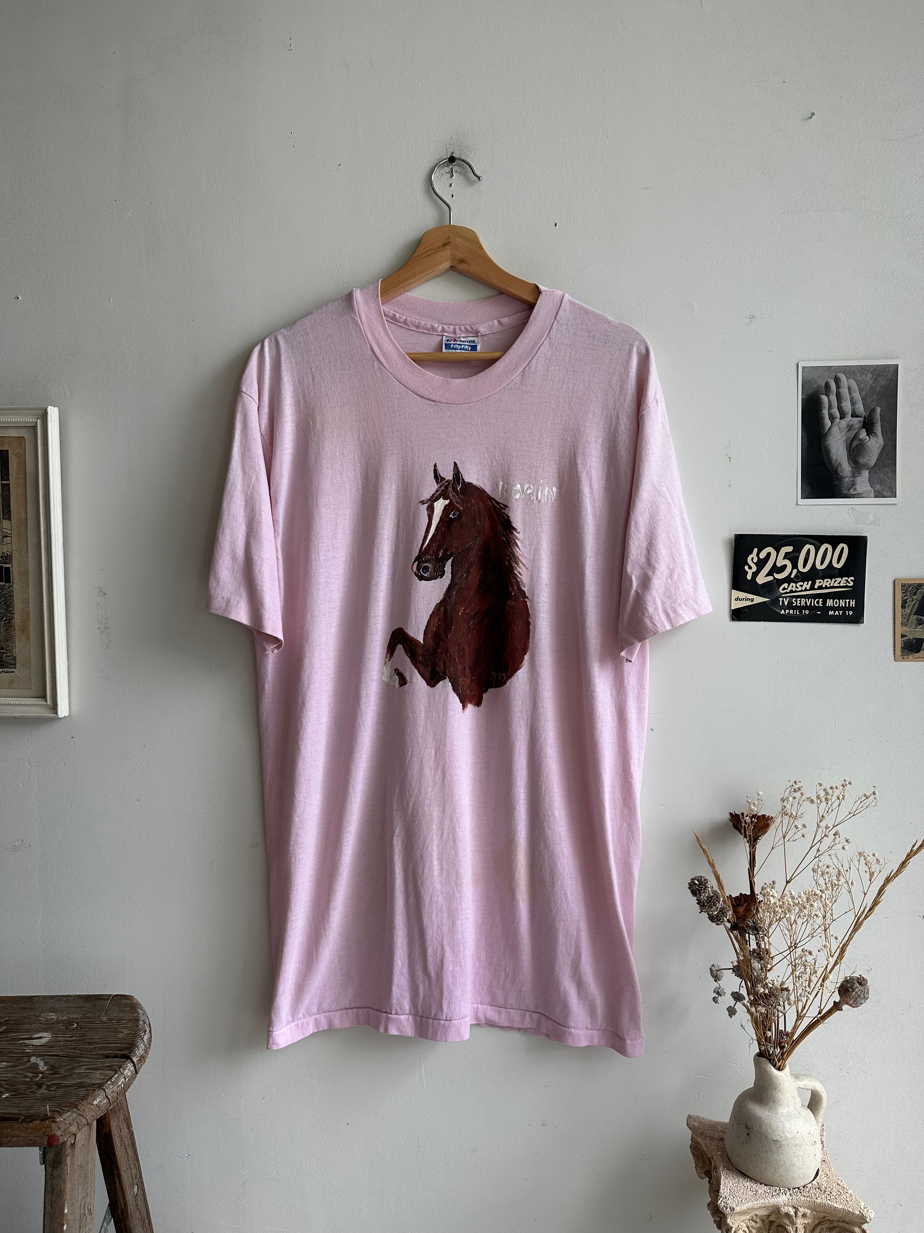 1989 Hand-drawn Horse Tee (XL)