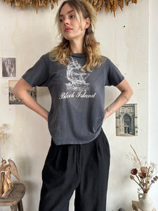 1970s Sun-faded Block Island T-Shirt (M)