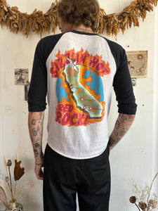 1980s Sammy Hagar Baseball Tee (S/M)