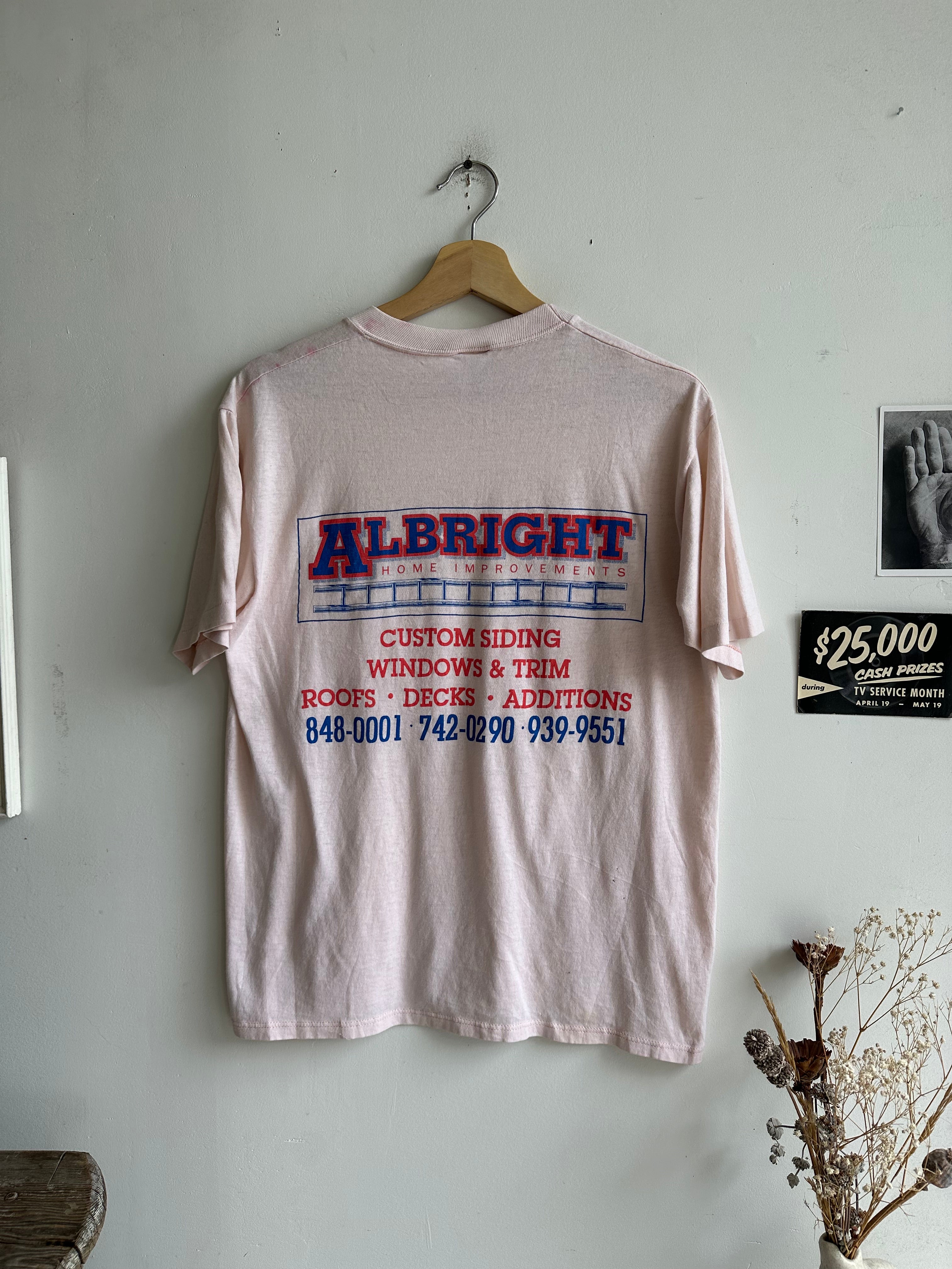 1980s Albright Construction Tee (Boxy L)