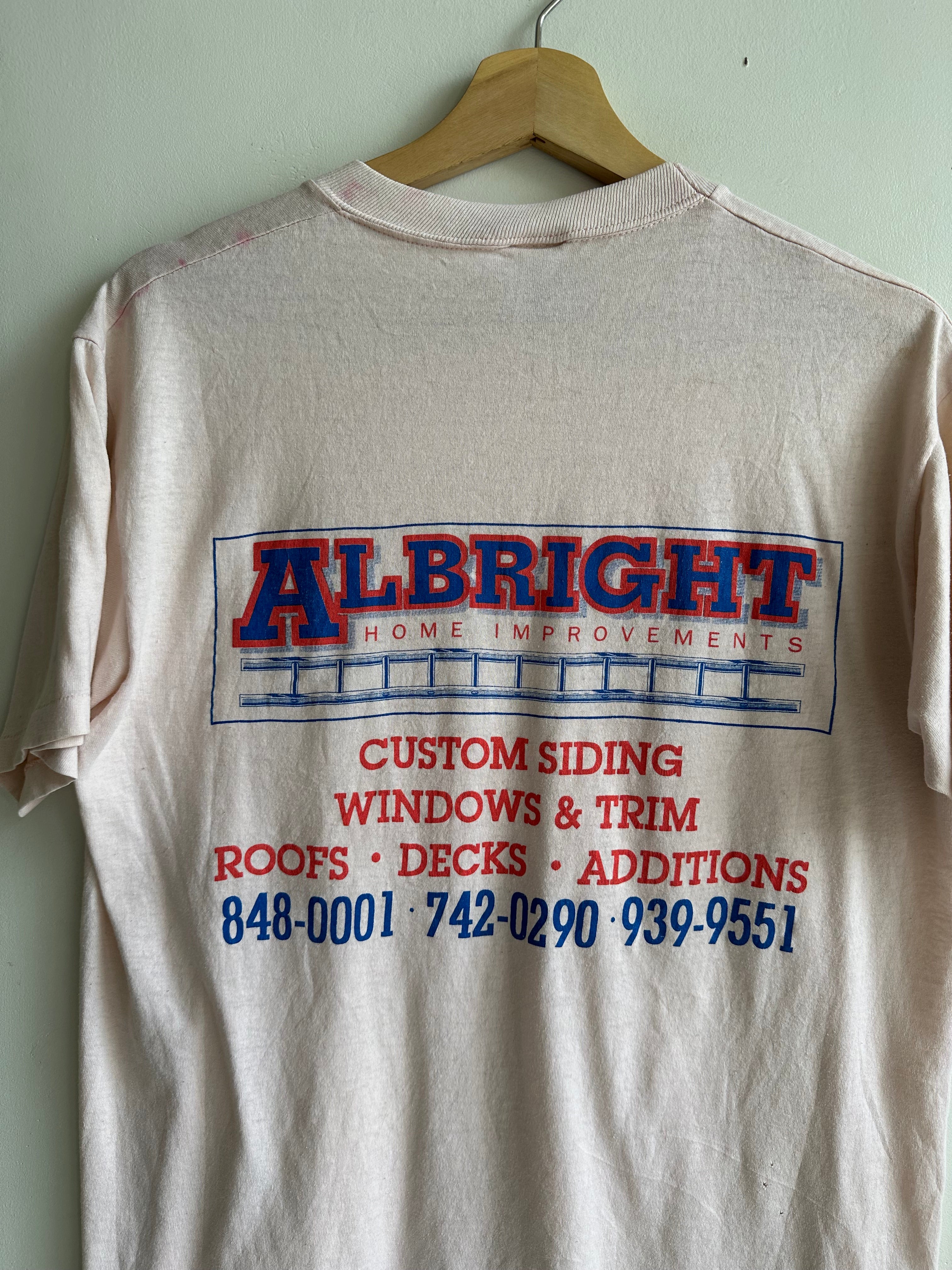 1980s Albright Construction Tee (Boxy L)