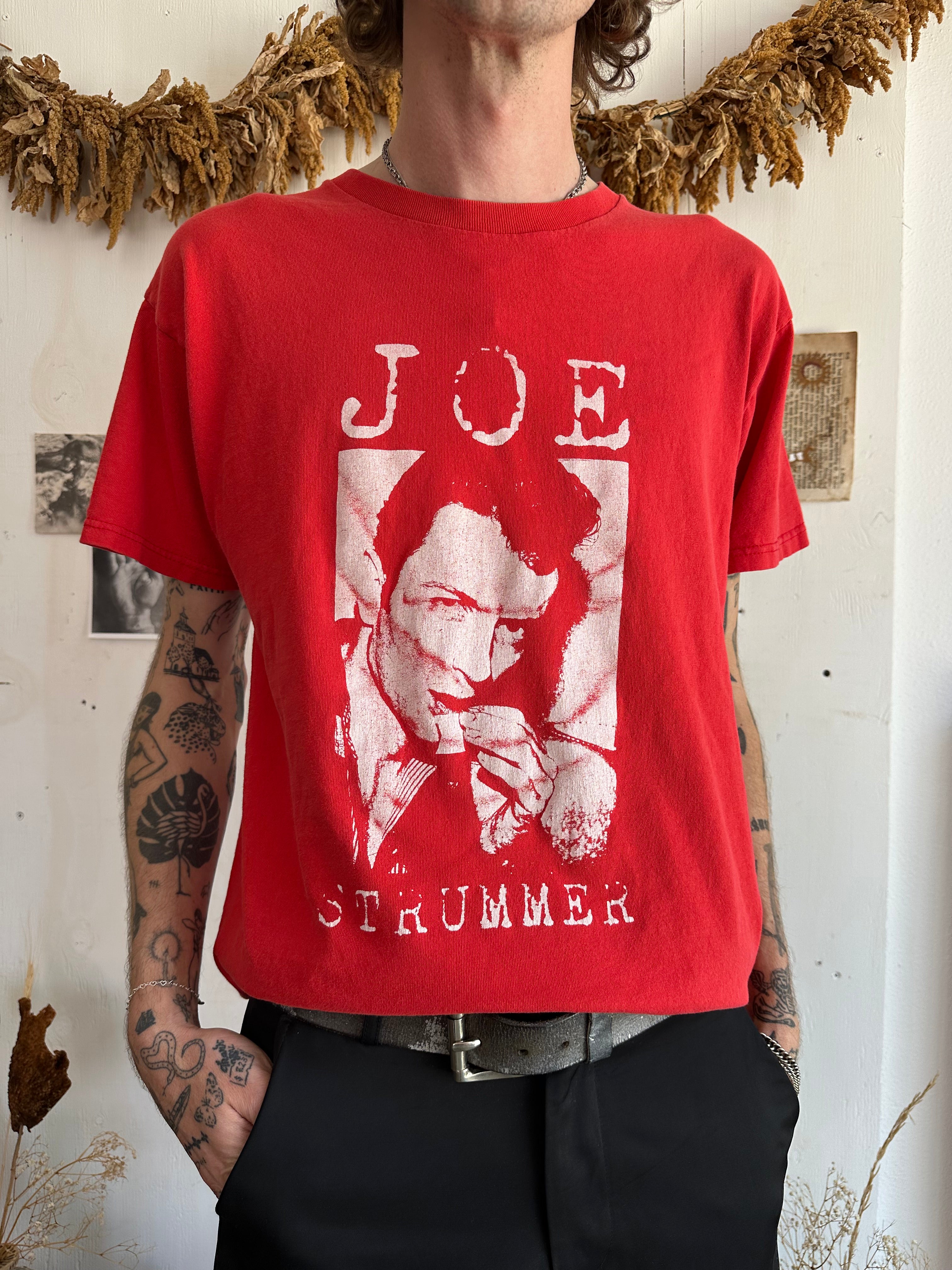 1990s Joe Strummer The Clash T-Shirt (M/L)