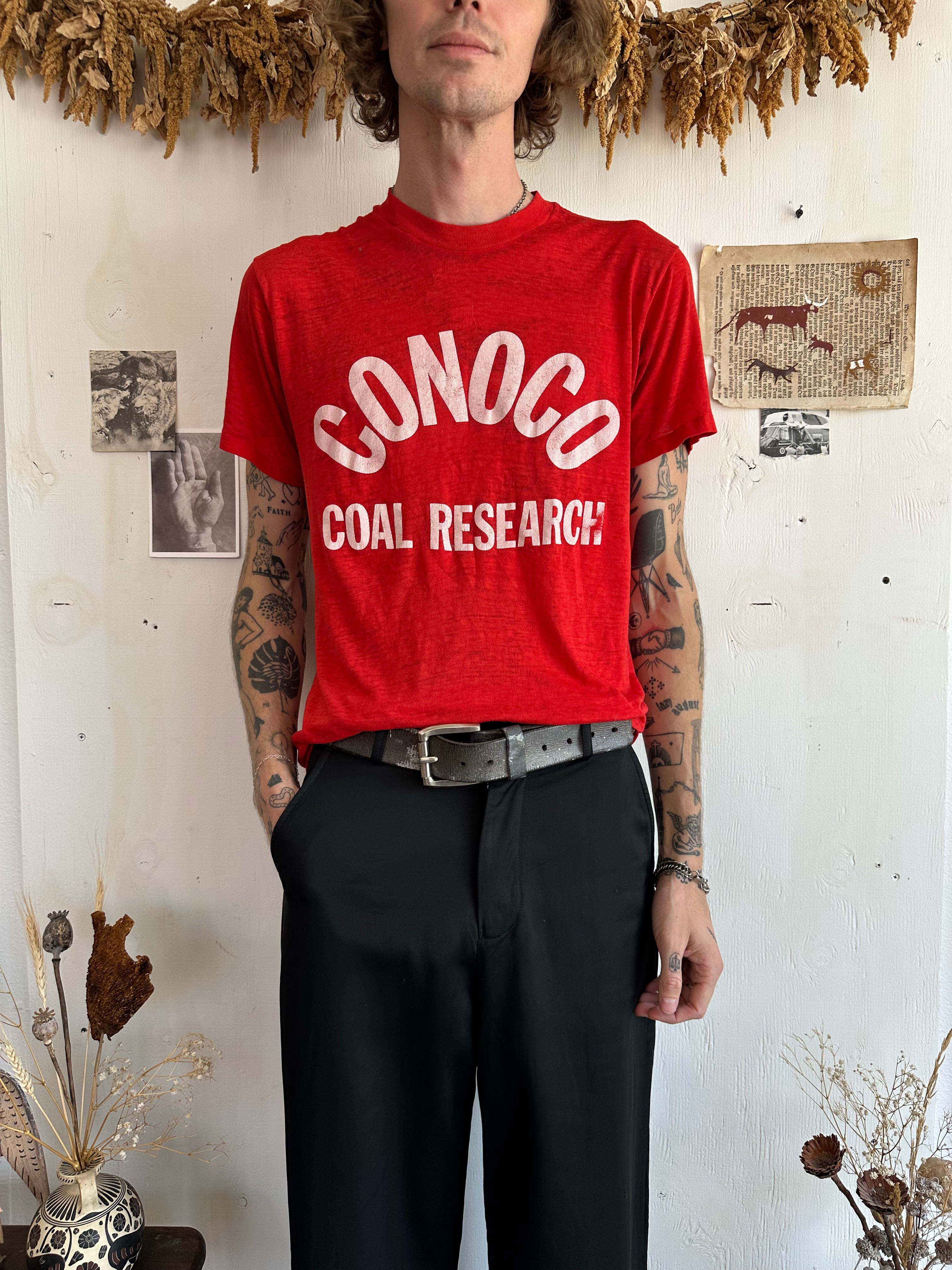 1980s Paper Thin Conoco T-Shirt (M)