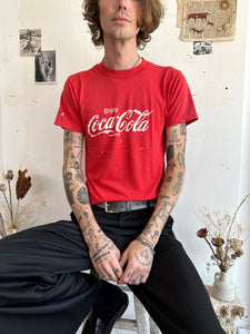 1980s Thrashed Coca-Cola T-Shirt (S/M)