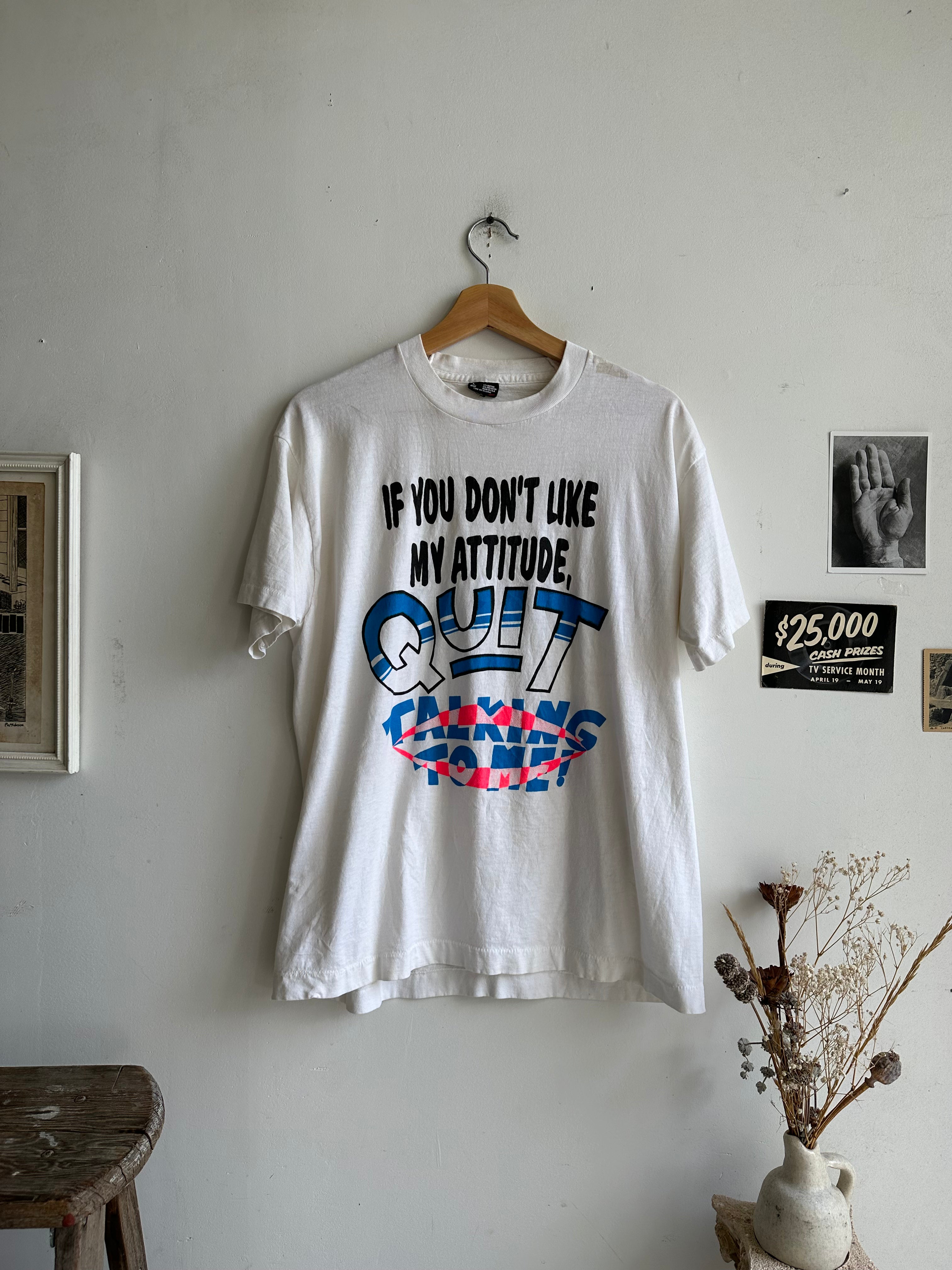 1980s Attitude Tee (L)