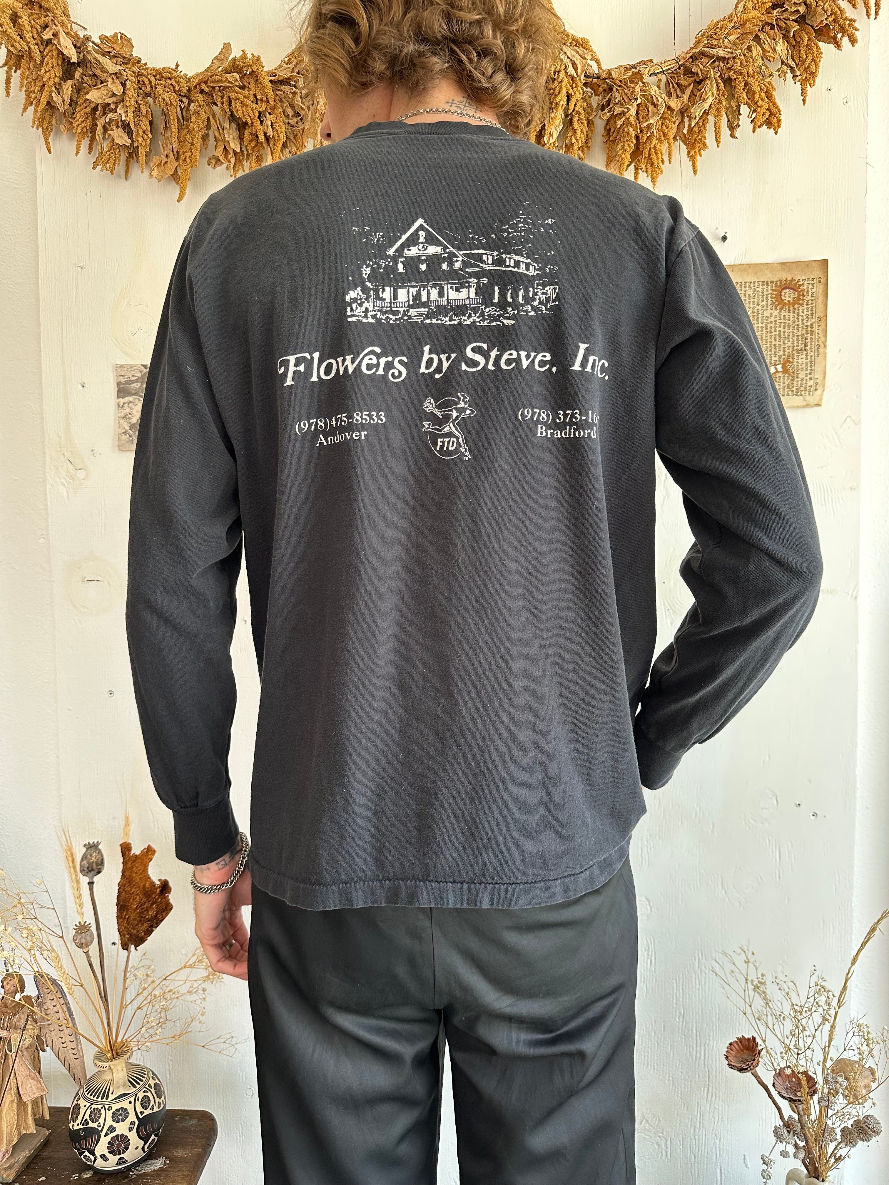 1990s Bradford Valentine (Flowers by Steve) Long Sleeve (L)