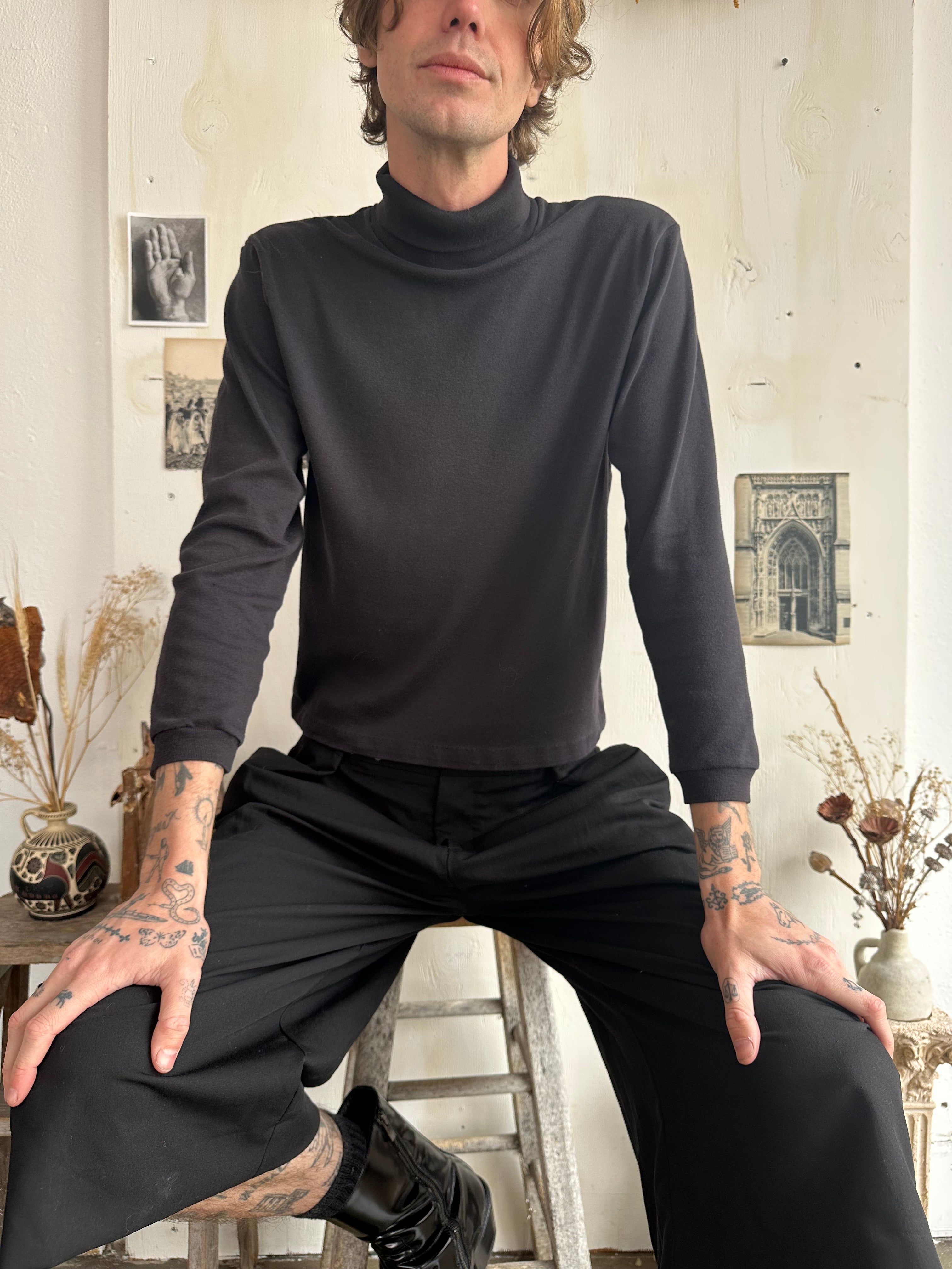 1990s Boxy Turtleneck (Boxy S/M)
