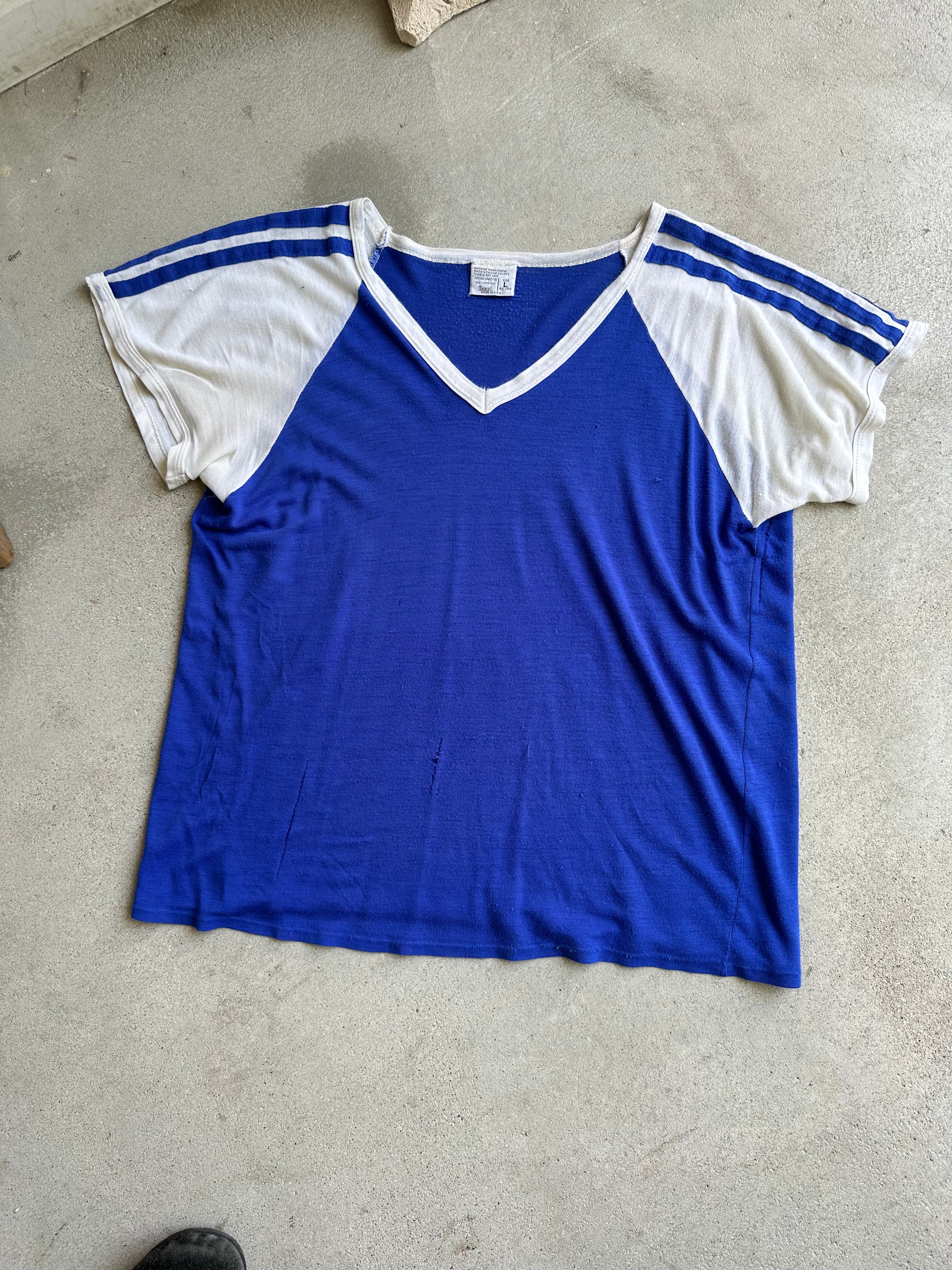 1970s Paper Thin Sears Athletic Tee (Boxy L)
