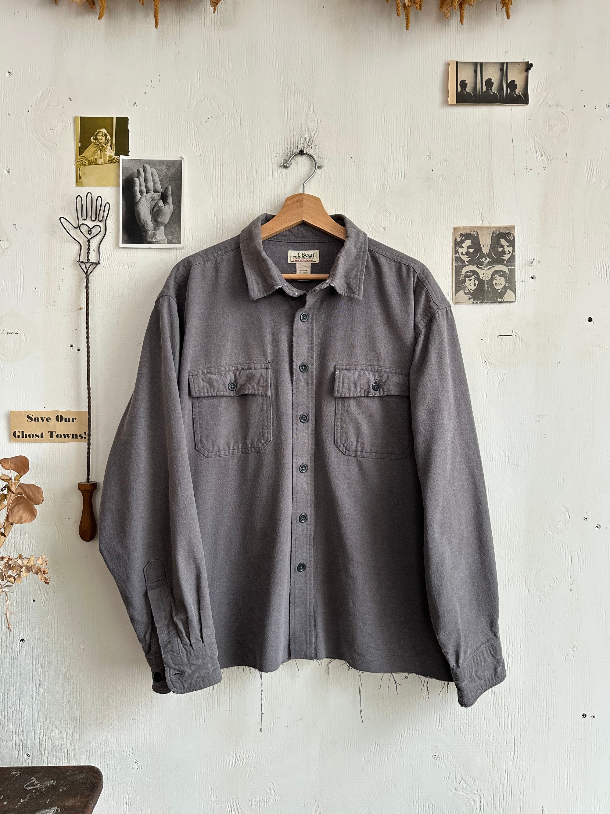 2000s Chopped L.L. Bean Overshirt