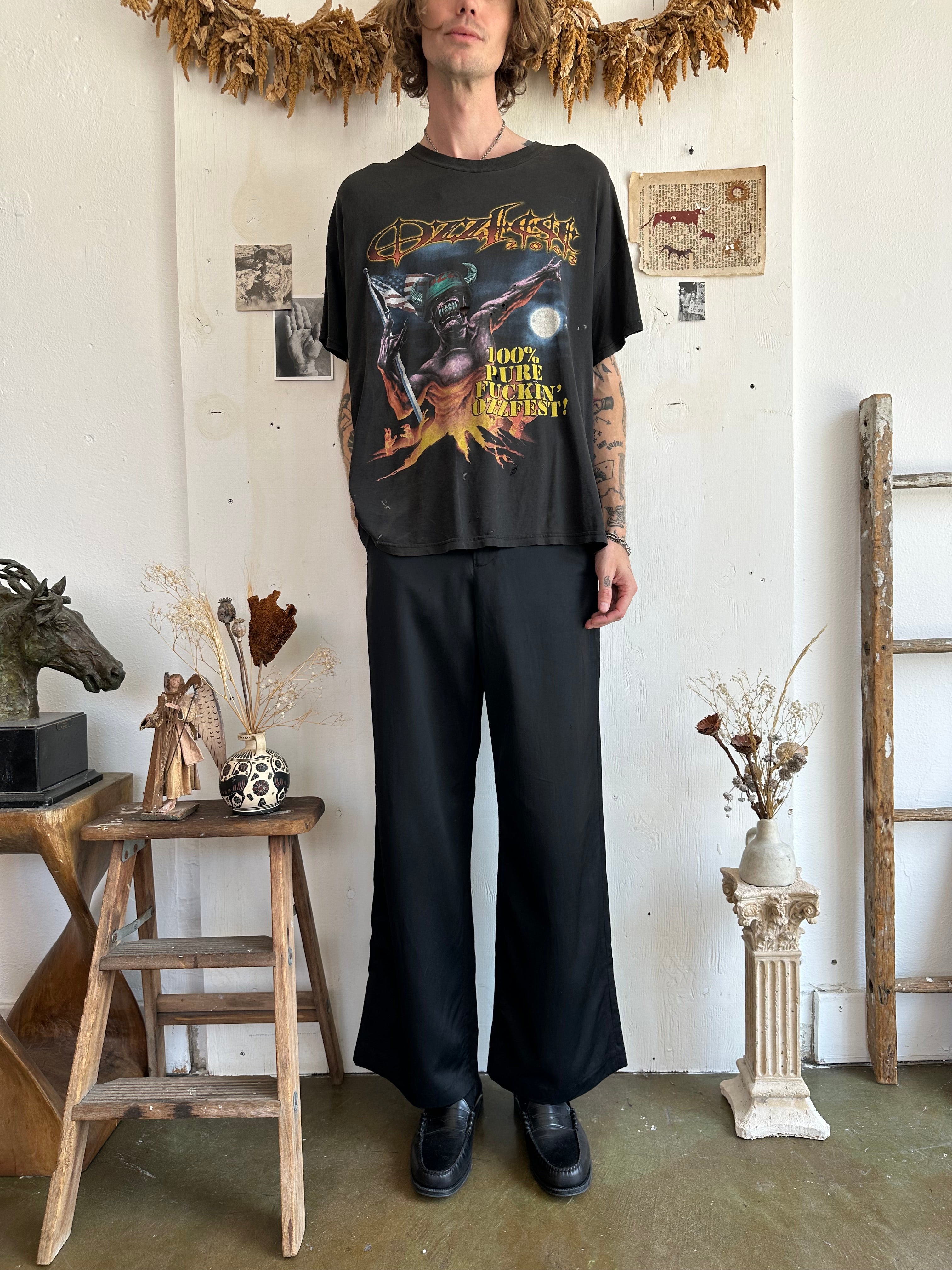 2003 Well Worn Ozzfest T-Shirt (Boxy XL)
