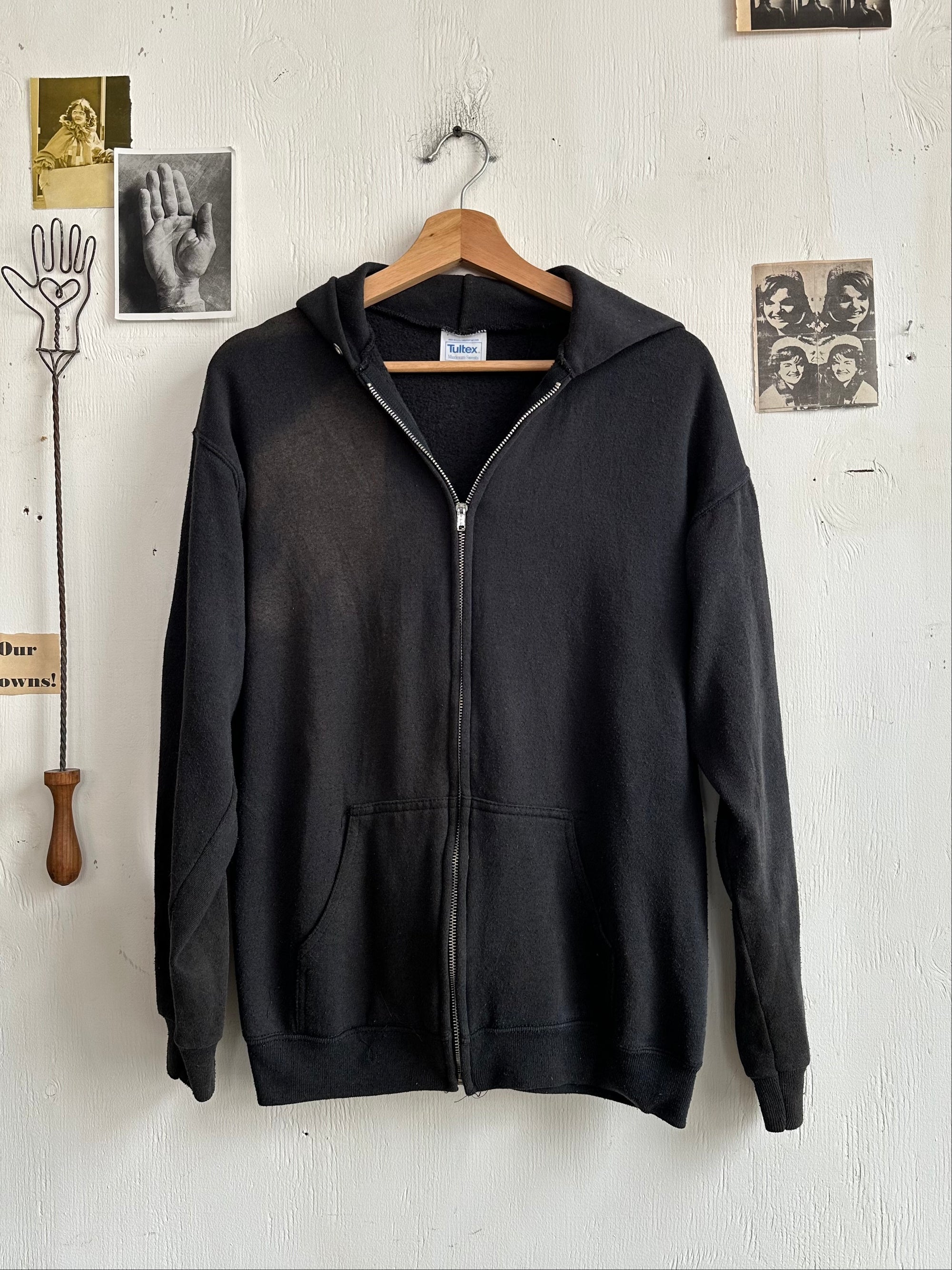 1990s Sun-Faded Tultex Zip-Up Hoodie