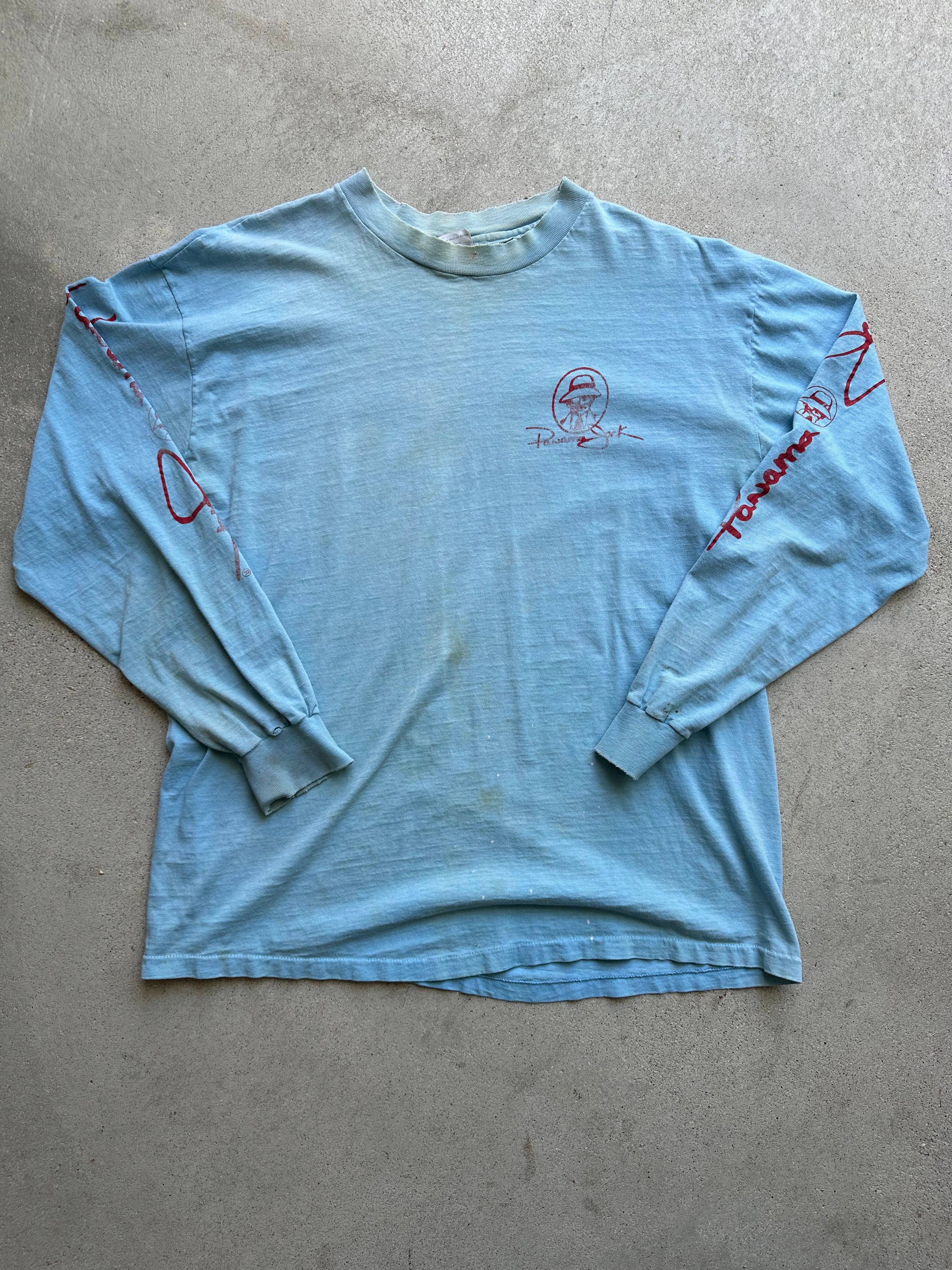 1980s Sunfaded Panama Jack Long Sleeve (XL)