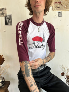 1980s Frenchy Baseball Tee (S/M)